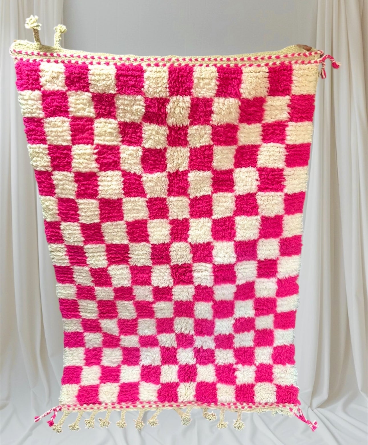 Beni Ouarain Rug size 150 x 100 cm (4.92 x 3.28 ft)