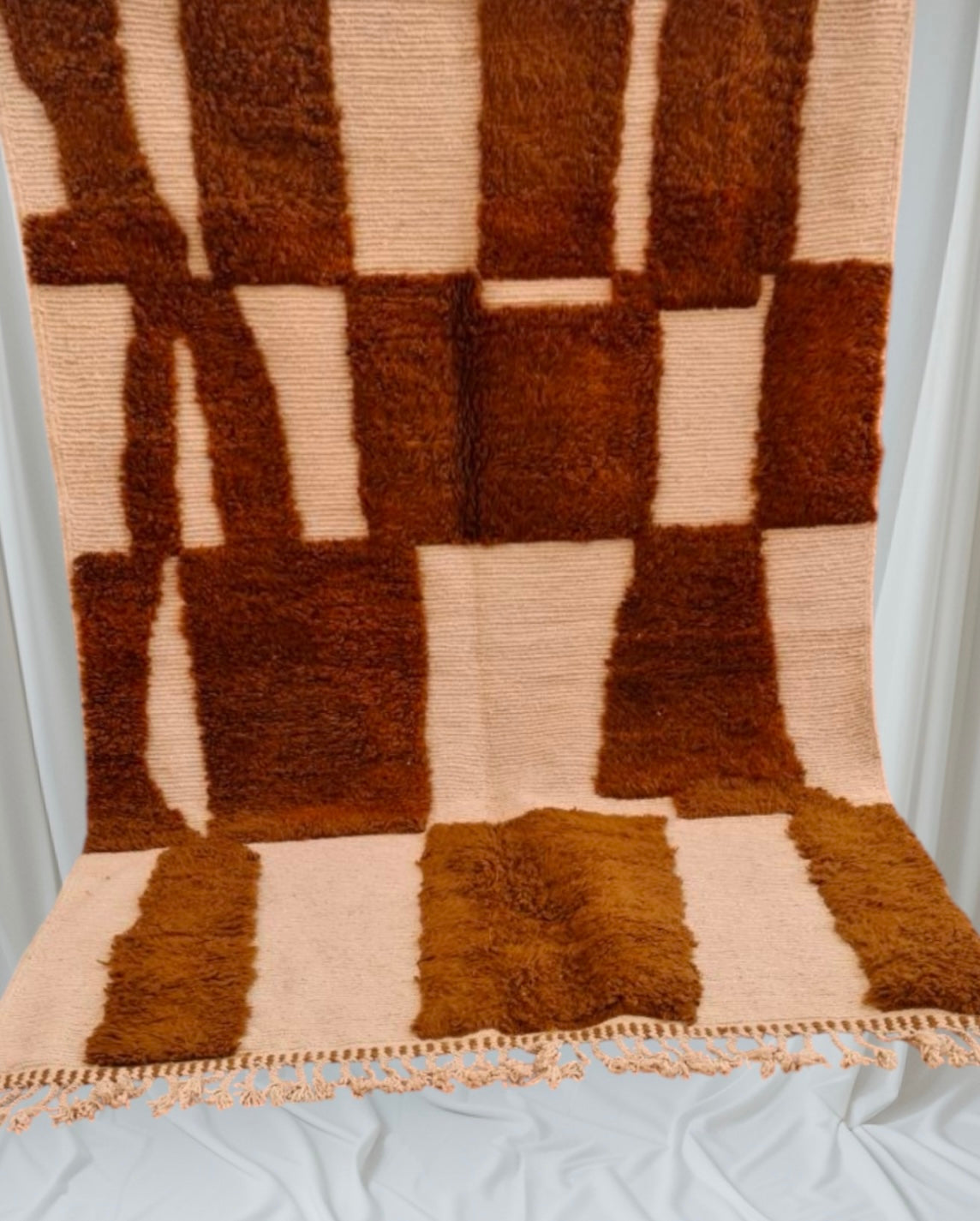 Beni Ouarain Rug size 250 x 150 cm || 8.2 x 4.92 ft