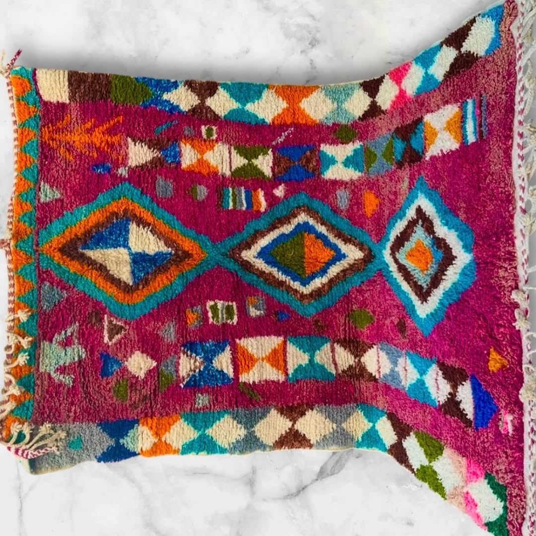 Carpet Beni Ouarain Rug LARGE size 300 x 200 cm || 9.84 x 6.56 ft