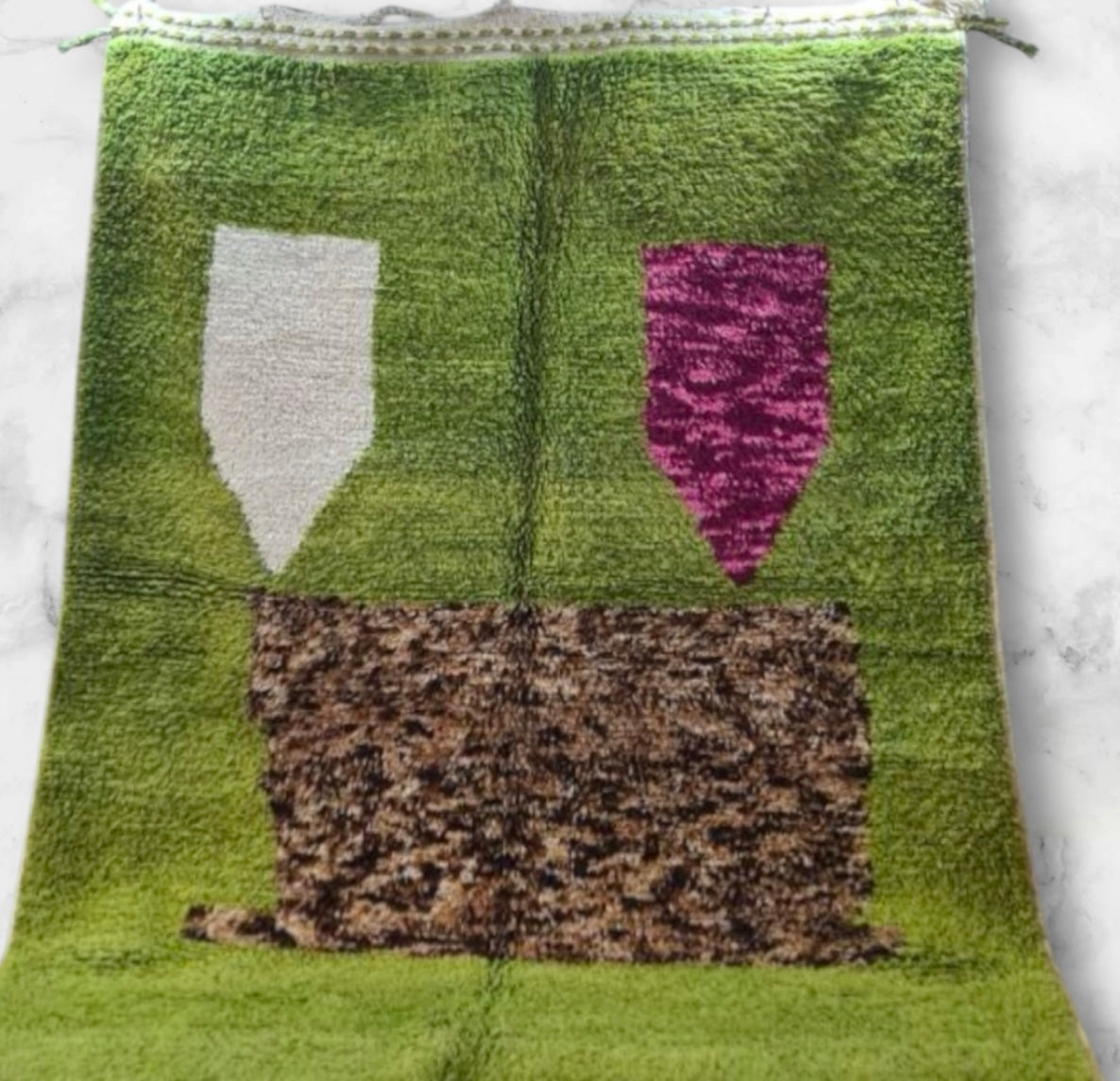Beni Ouarain Rug size 250 x 150 cm || 8.2 x 4.92 ft