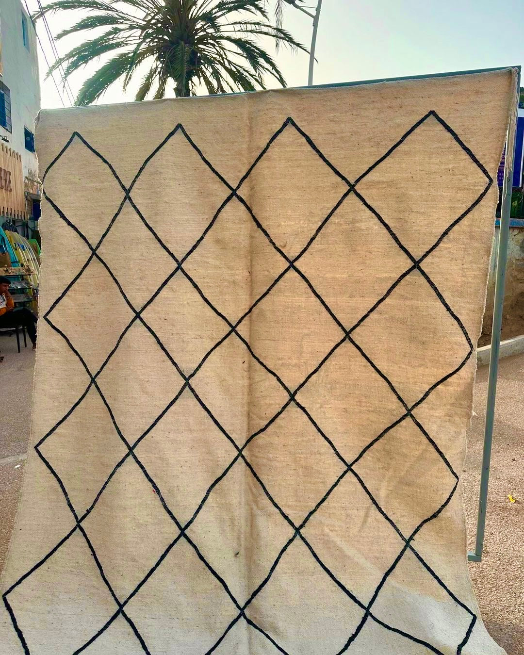 Carpet kelim size size 300 x 200 cm || 9.84 x 6.56 ft