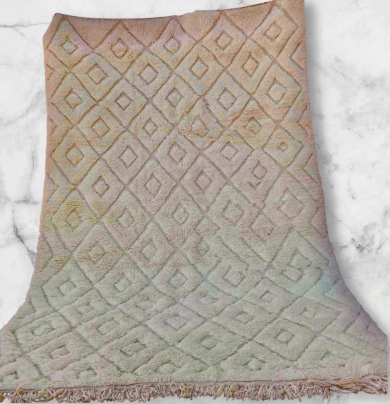 Carpet Beni Ouarain Rug LARGE size 300 x 200 cm || 9.84 x 6.56 ft
