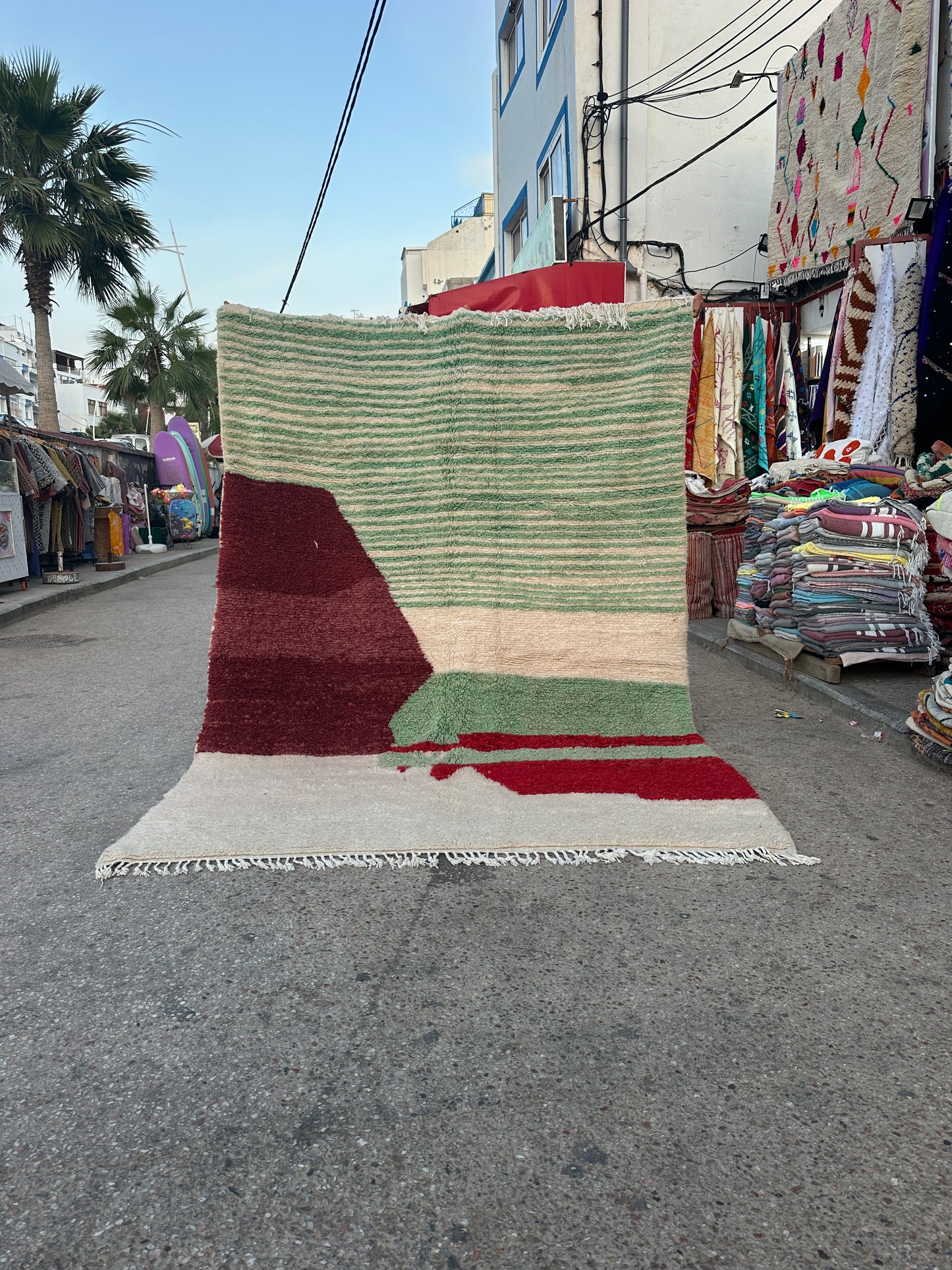 Handmade Azilal Rug, size 300 x 200 cm || 9.84 x 6.56 ft