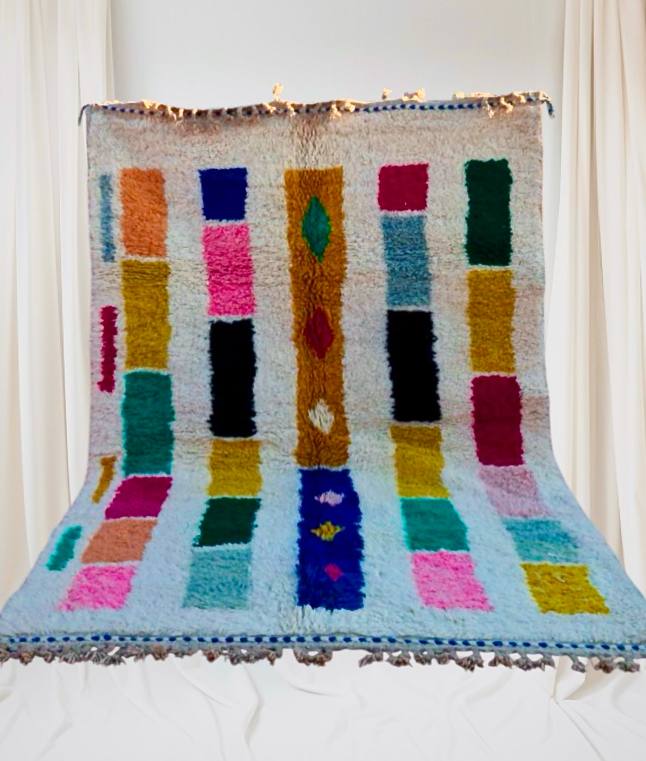 Carpet Beni Ouarain Rug LARGE size 300 x 200 cm || 9.84 x 6.56 ft