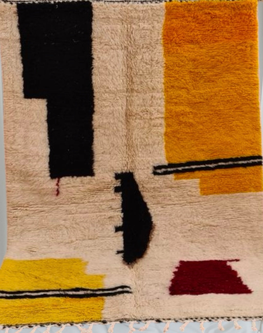 Beni Ouarain Rug size 250 x 150 cm || 8.2 x 4.92 ft