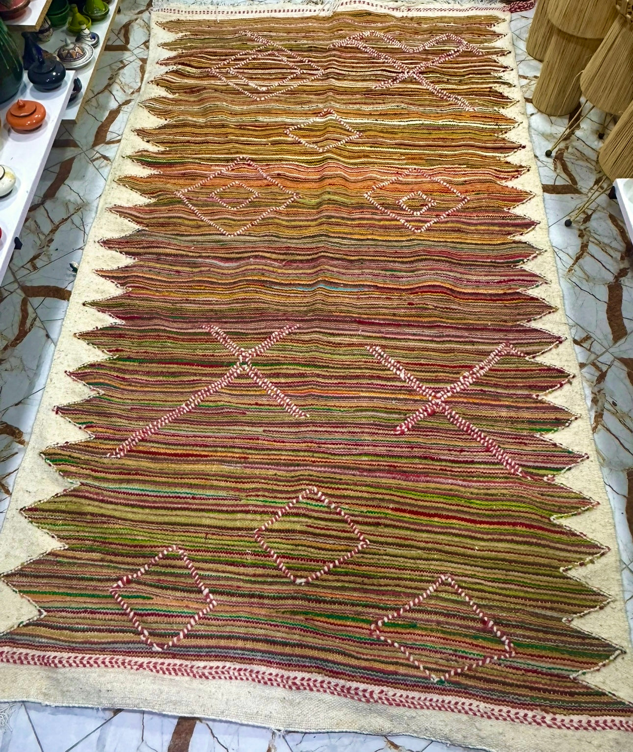 Carpet kelim 250 x 150 cm || 8.2 x 4.92 ft