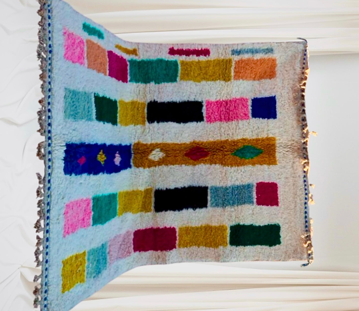 Carpet Beni Ouarain Rug LARGE size 300 x 200 cm || 9.84 x 6.56 ft
