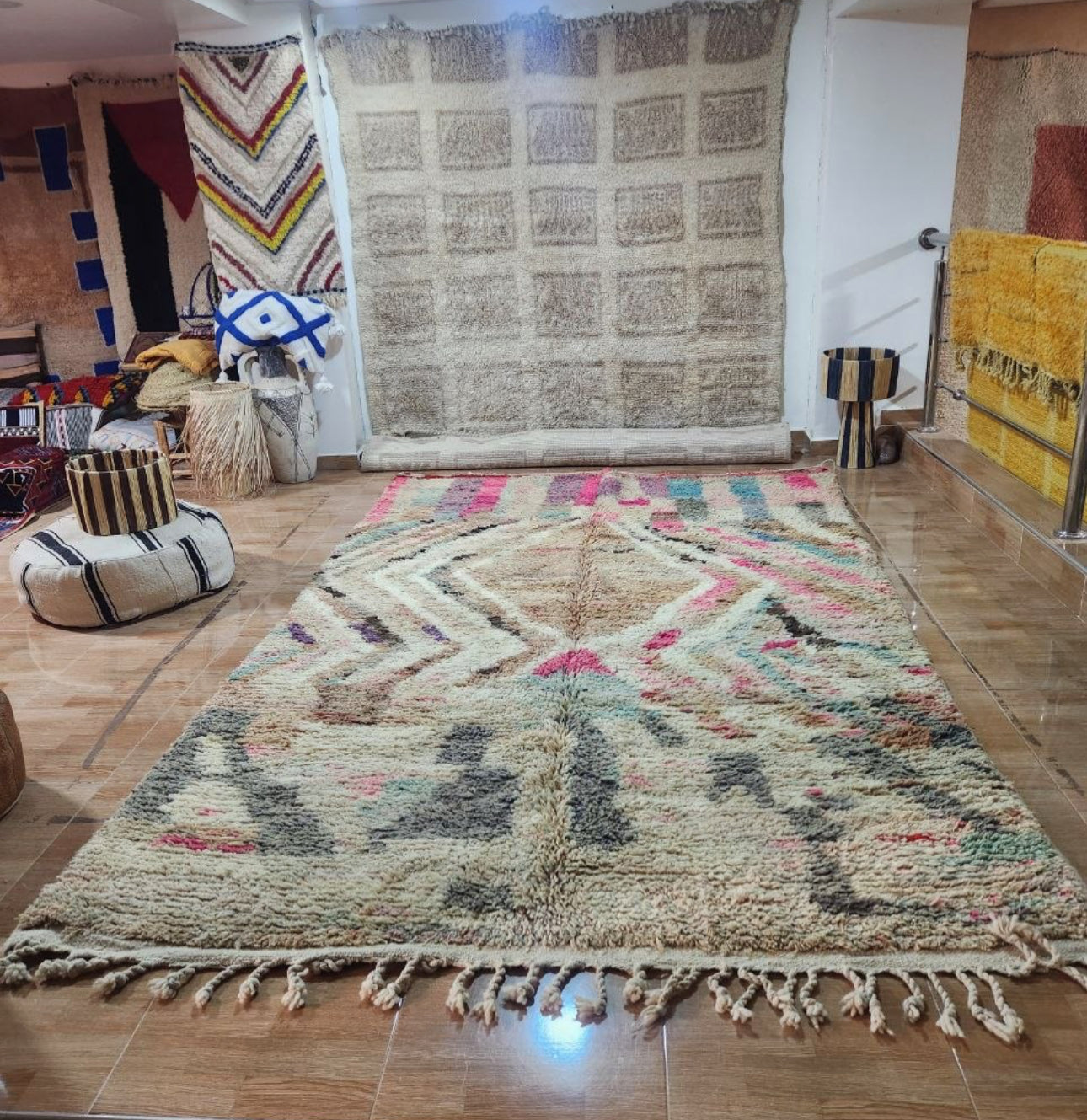 Handmade Baajad Rug, size 300 x 200 cm || 9.84 x 6.56 ft