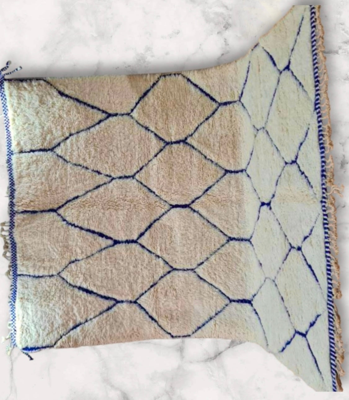Carpet Beni Ouarain Rug LARGE size 300 x 200 cm || 9.84 x 6.56 ft