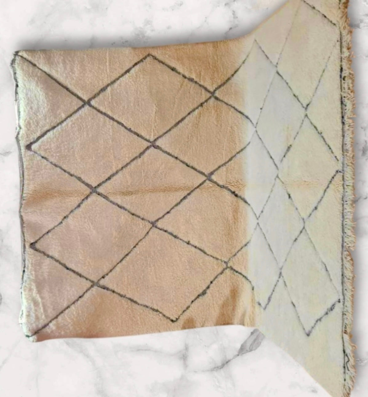 Carpet Beni Ouarain Rug LARGE size 300 x 200 cm || 9.84 x 6.56 ft