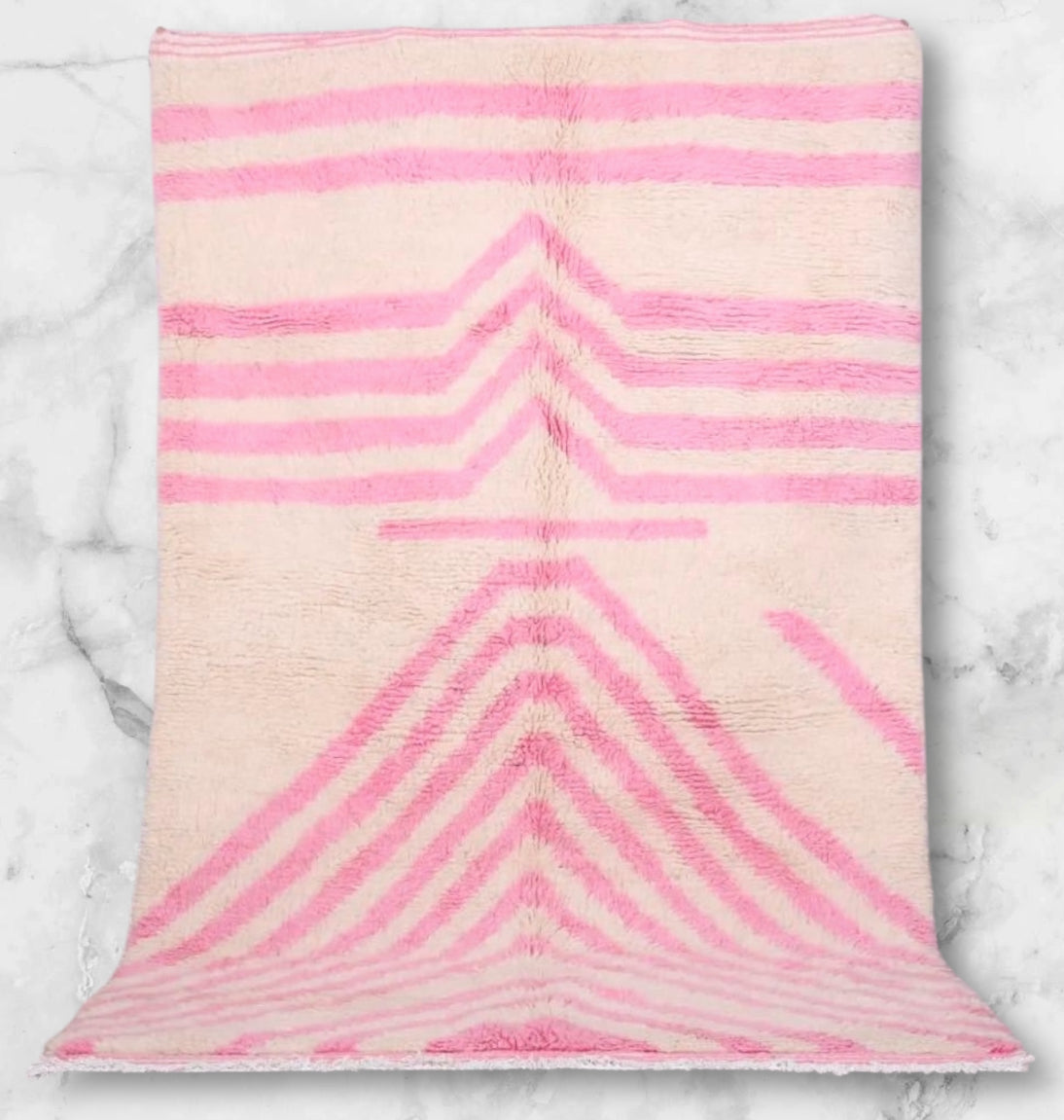 Beni Ouarain Rug size 250 x 150 cm || 8.2 x 4.92 ft