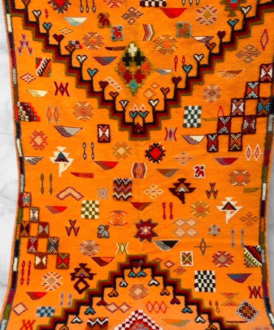 Kelim Rug size 250 x 150 cm || 8.2 x 4.92 ft
