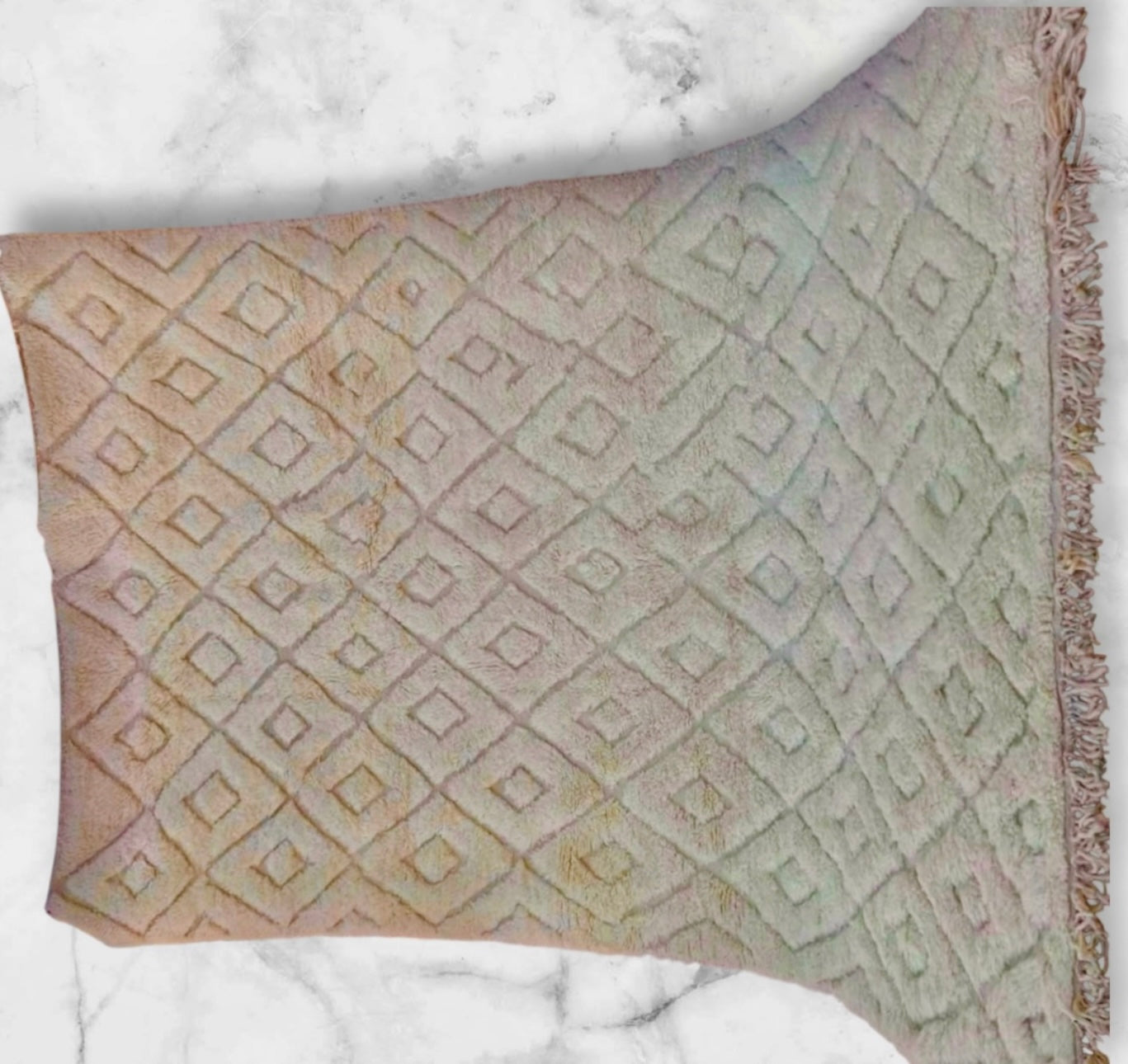 Carpet Beni Ouarain Rug LARGE size 300 x 200 cm || 9.84 x 6.56 ft