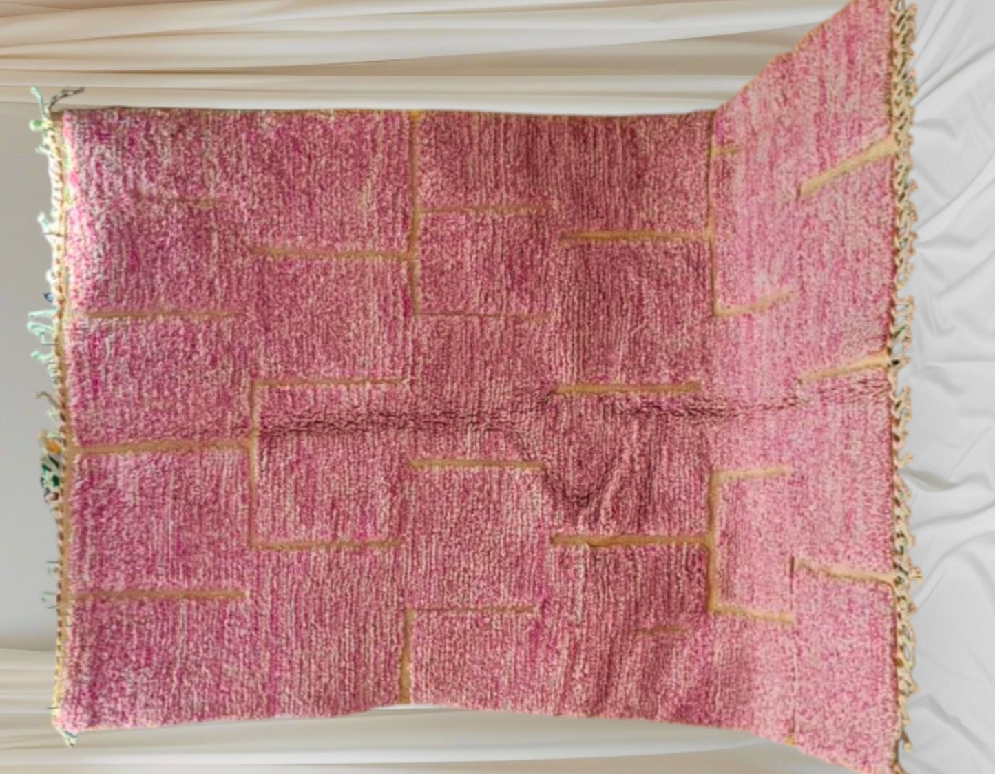 Beni Ouarain Rug size 250 x 150 cm || 8.2 x 4.92 ft