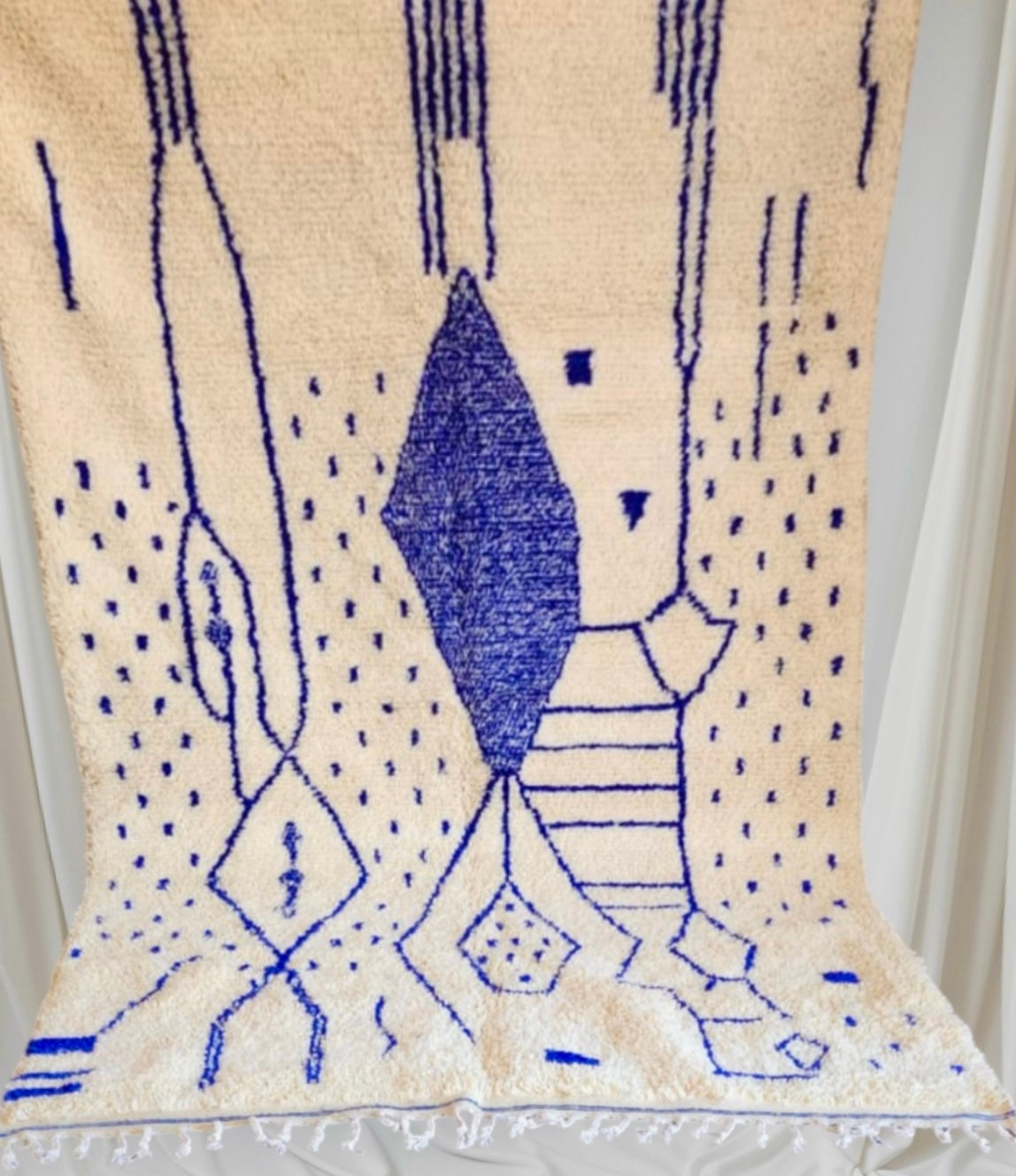 Handmade Azilal Rug, size 300 x 200 cm || 9.84 x 6.56 ft