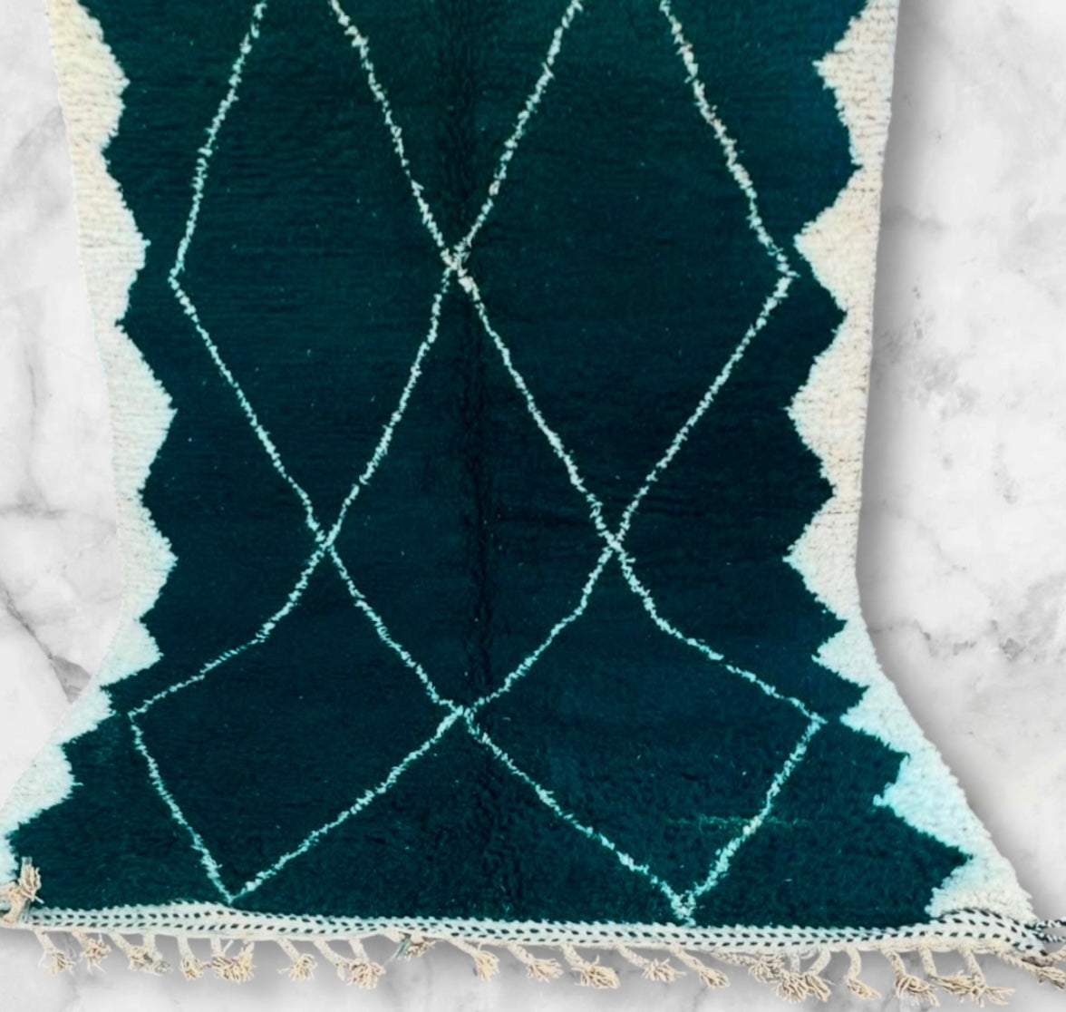Carpet Beni Ouarain Rug LARGE size 300 x 200 cm || 9.84 x 6.56 ft