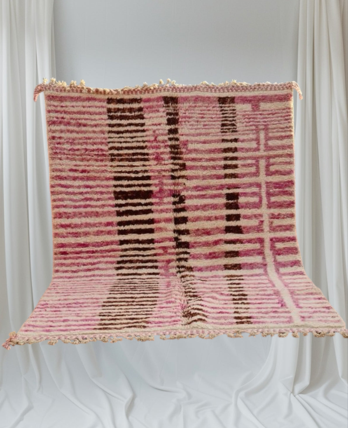 Carpet Beni Ouarain Rug LARGE size 300 x 200 cm || 9.84 x 6.56 ft