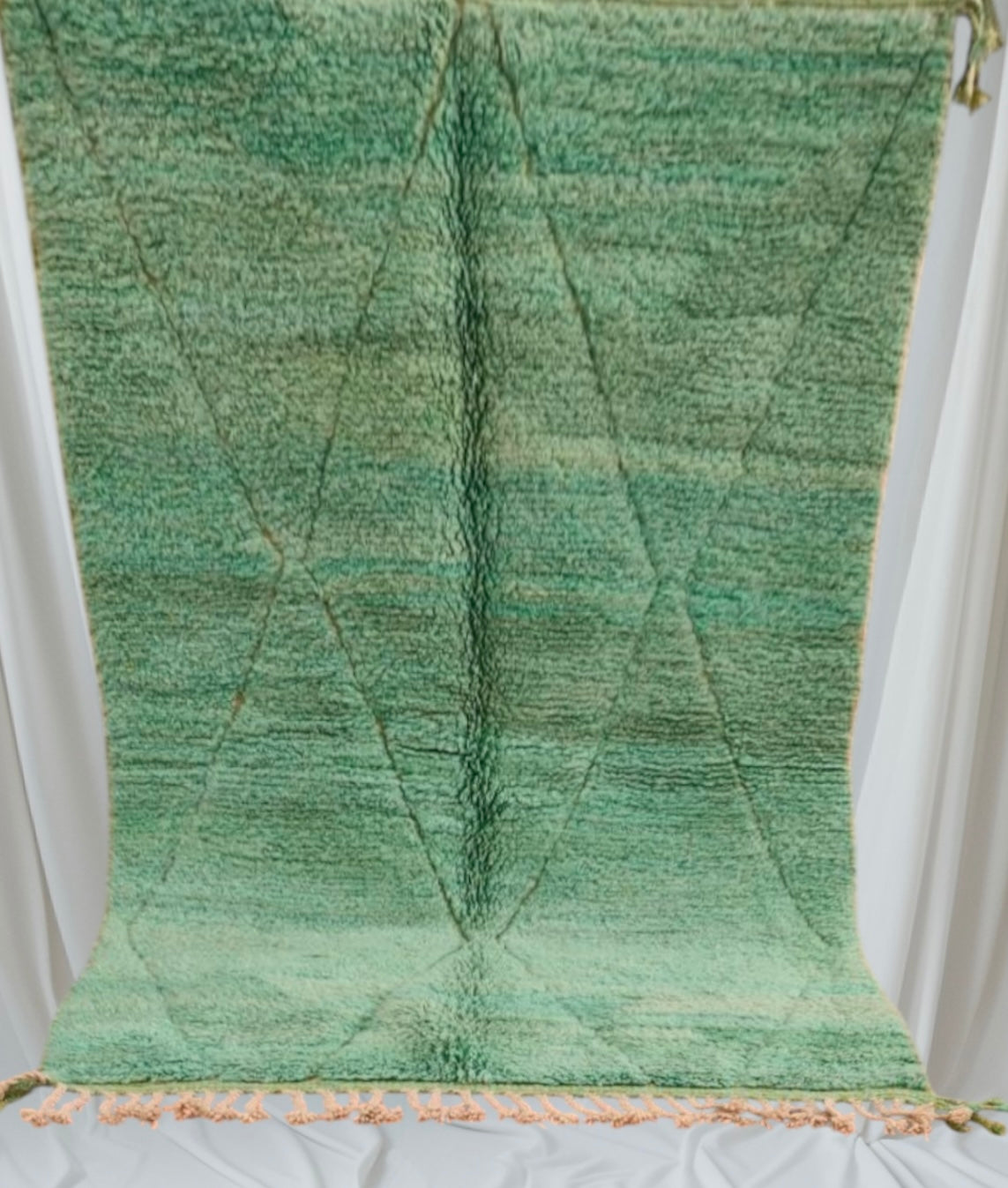 Beni Ouarain Rug size 250 x 150 cm || 8.2 x 4.92 ft