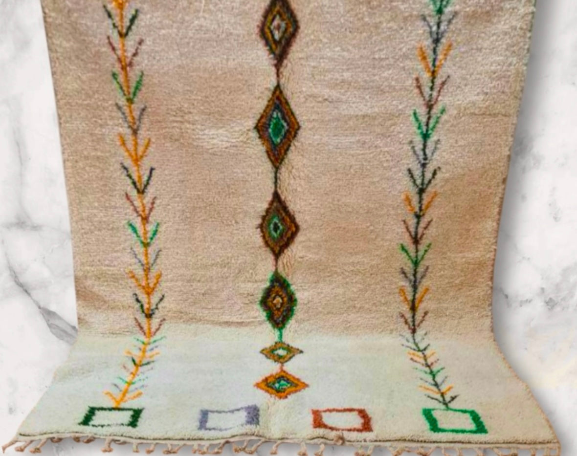 Handmade Azilal Rug, size 300 x 200 cm || 9.84 x 6.56 ft