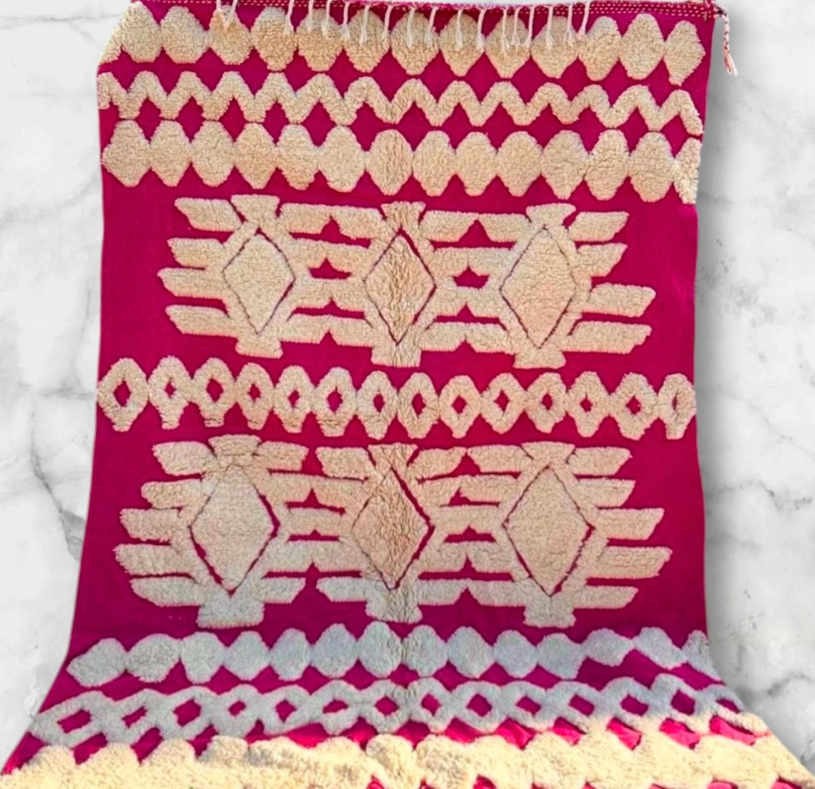 Carpet Beni Ouarain Rug LARGE size 300 x 200 cm || 9.84 x 6.56 ft