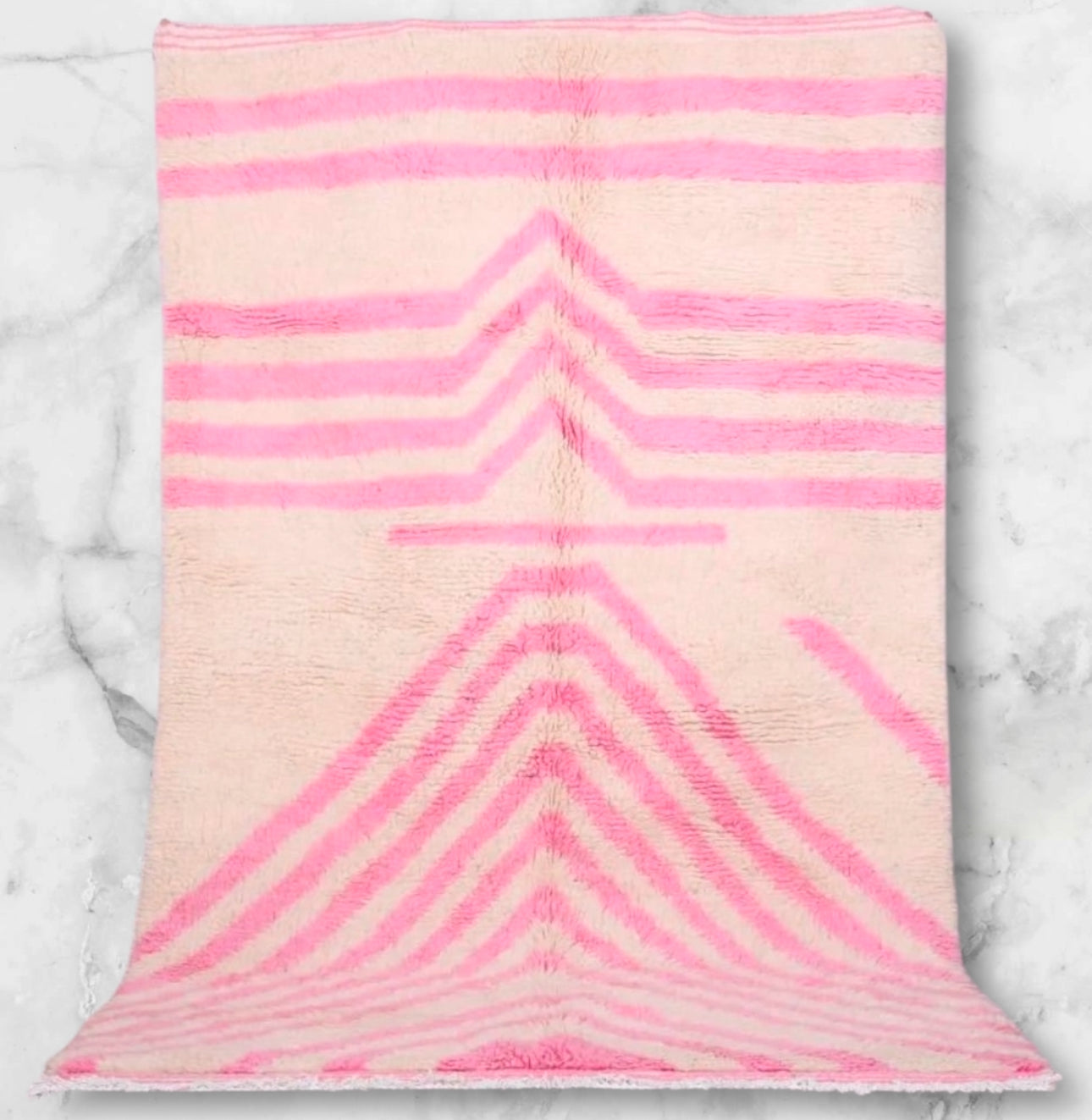 Beni Ouarain Rug size 250 x 150 cm || 8.2 x 4.92 ft
