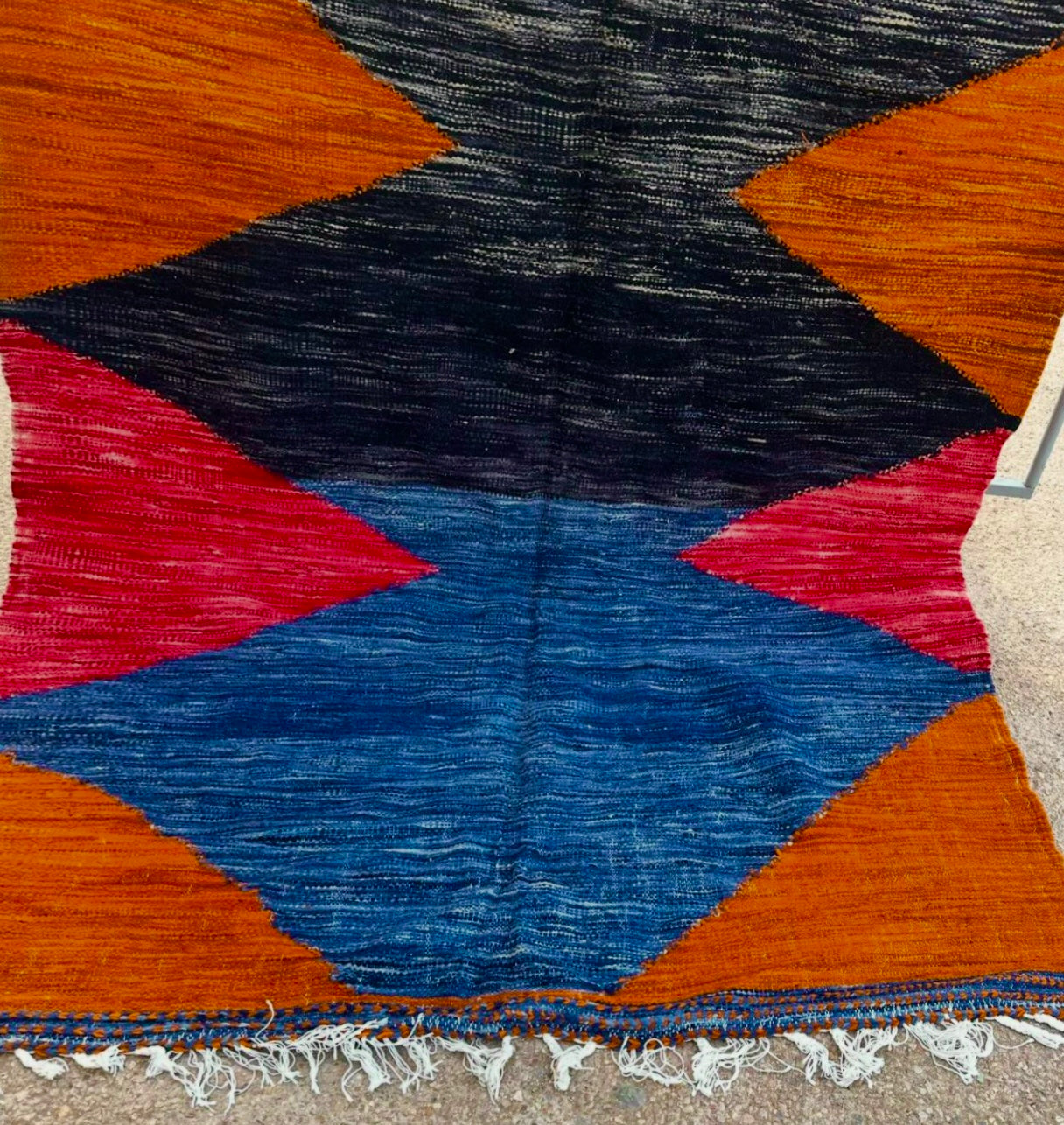 Carpet kelim size size 300 x 200 cm || 9.84 x 6.56 ft
