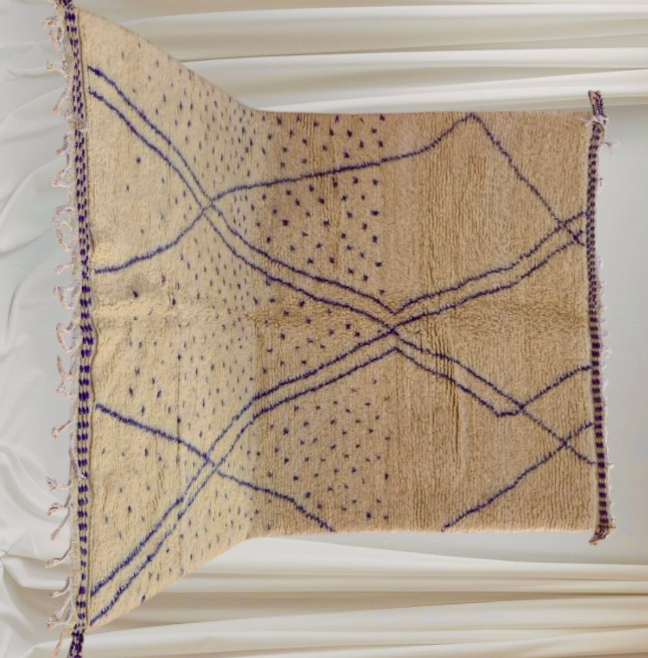 Handmade Azilal Rug, size 300 x 200 cm || 9.84 x 6.56 ft