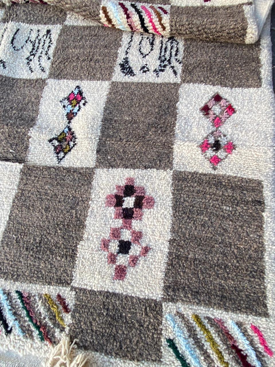 Handmade azilal Rug, size 300 x 200 cm || 9.84 x 6.56 ft