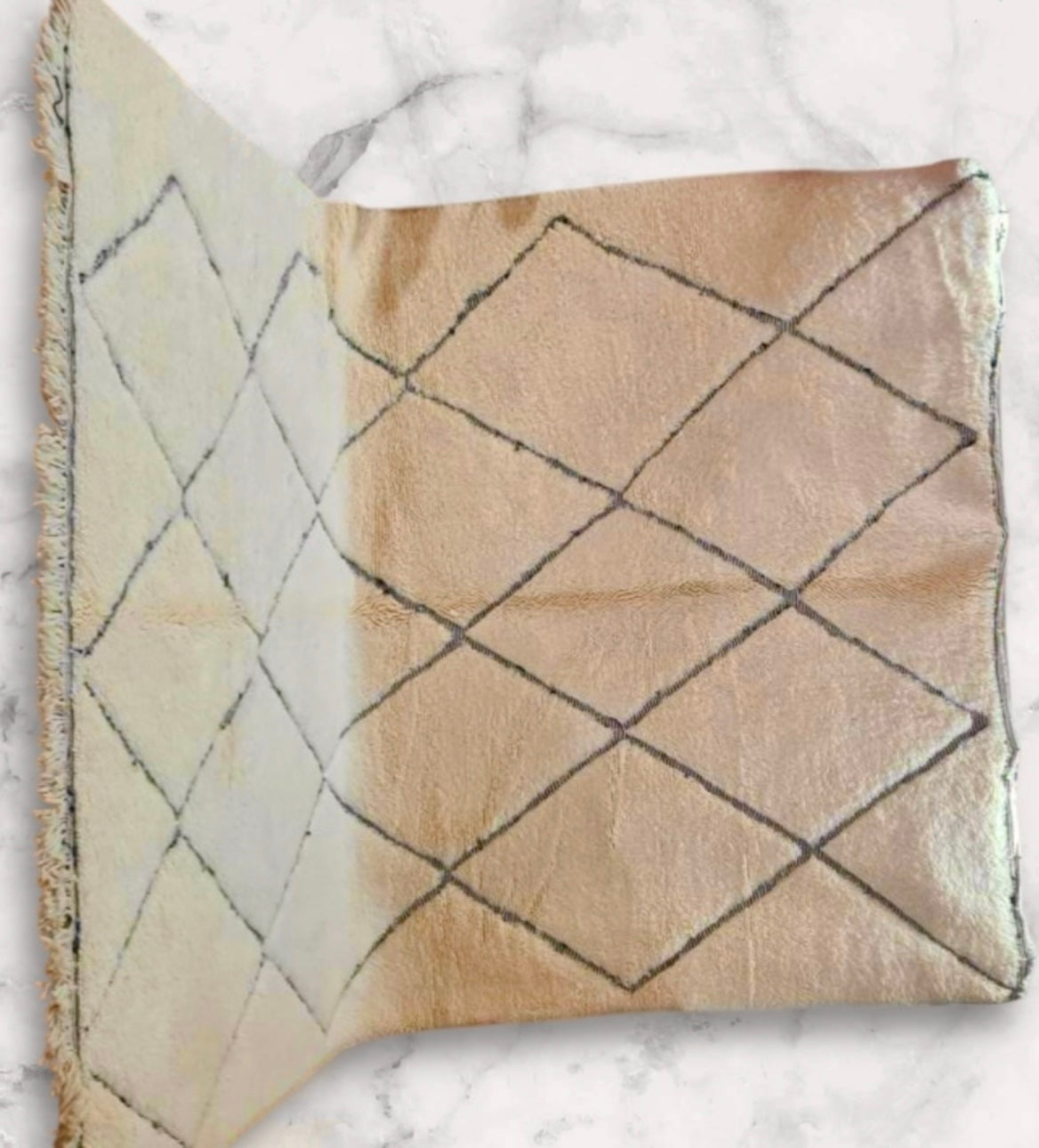 Carpet Beni Ouarain Rug LARGE size 300 x 200 cm || 9.84 x 6.56 ft