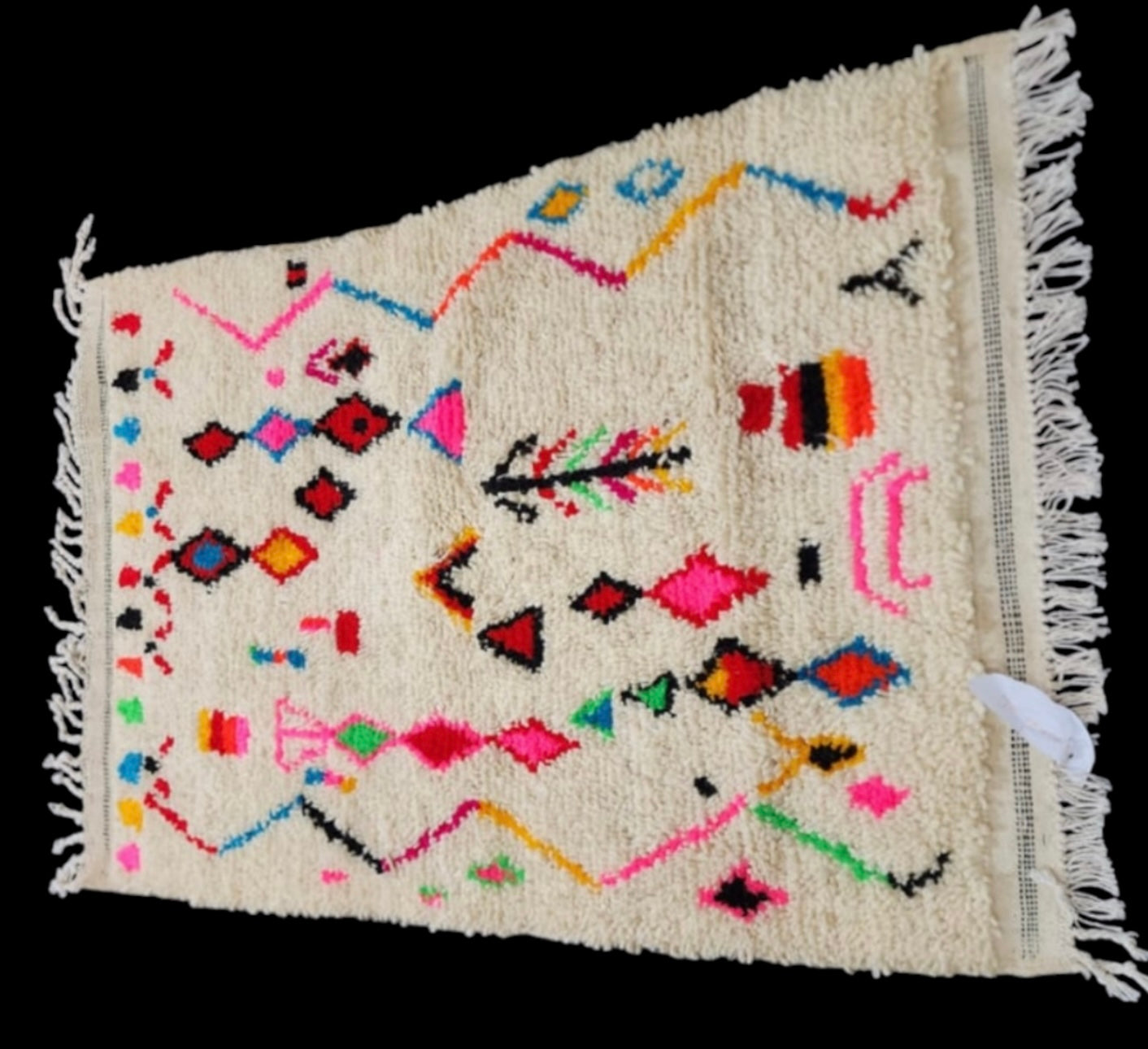 Handmade Azilal Rug, size 150 x 100 cm (4.92 x 3.28 ft)