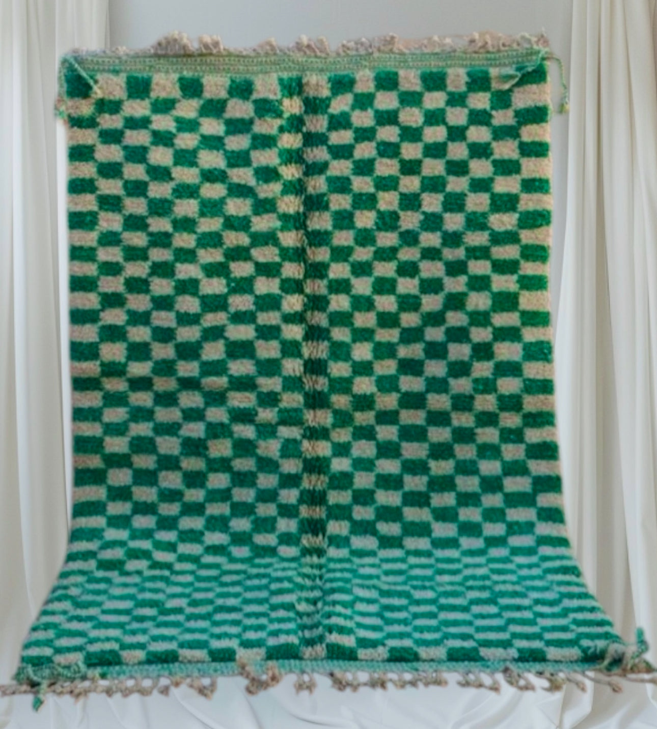 Beni Ouarain Rug size 250 x 150 cm || 8.2 x 4.92 ft