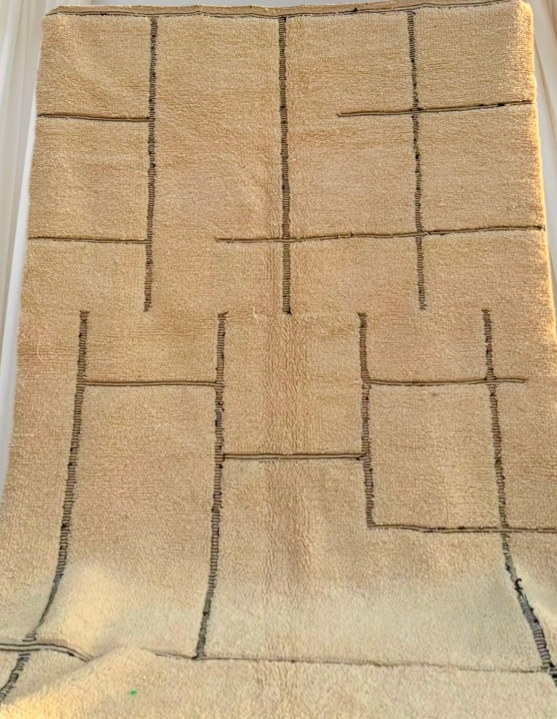 Beni Ouarain Rug size 300 x 200 cm || 9.84 x 6.56 ft