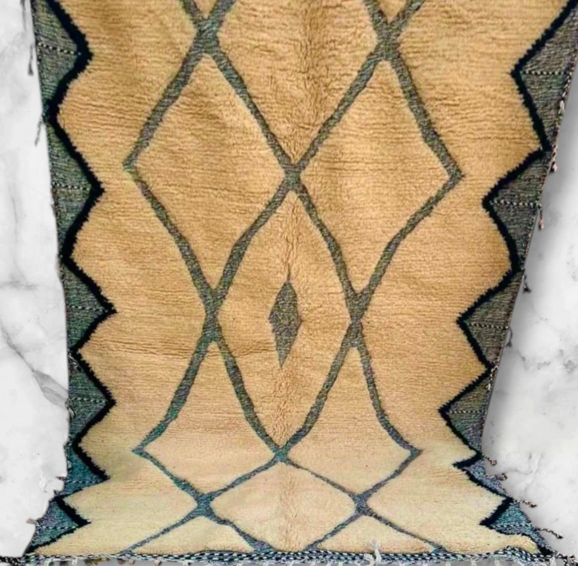 Carpet Beni Ouarain Rug LARGE size 300 x 200 cm || 9.84 x 6.56 ft