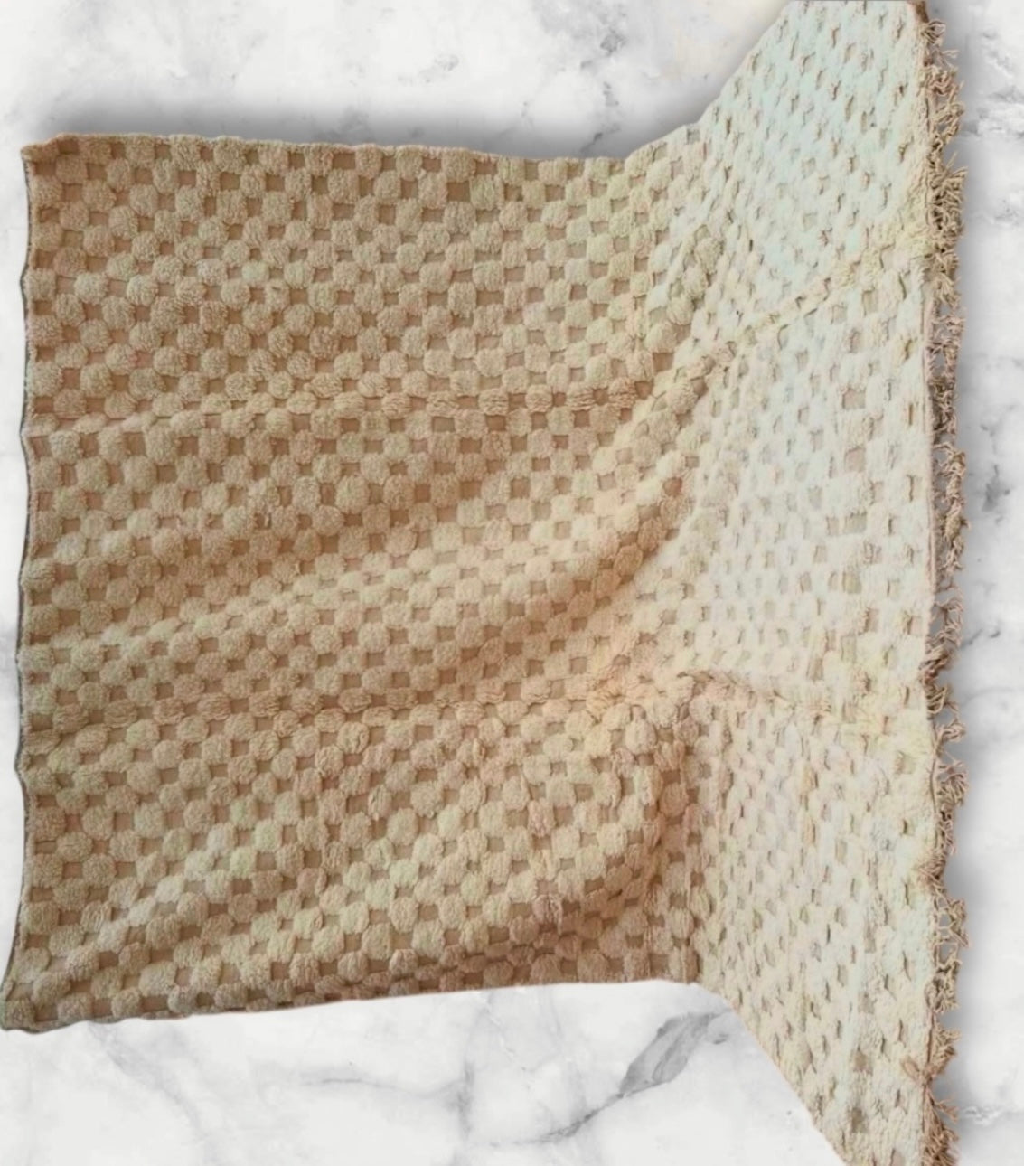 Carpet Beni Ouarain Rug LARGE size 350 x 300 cm || 11.48 x 9.84 ft