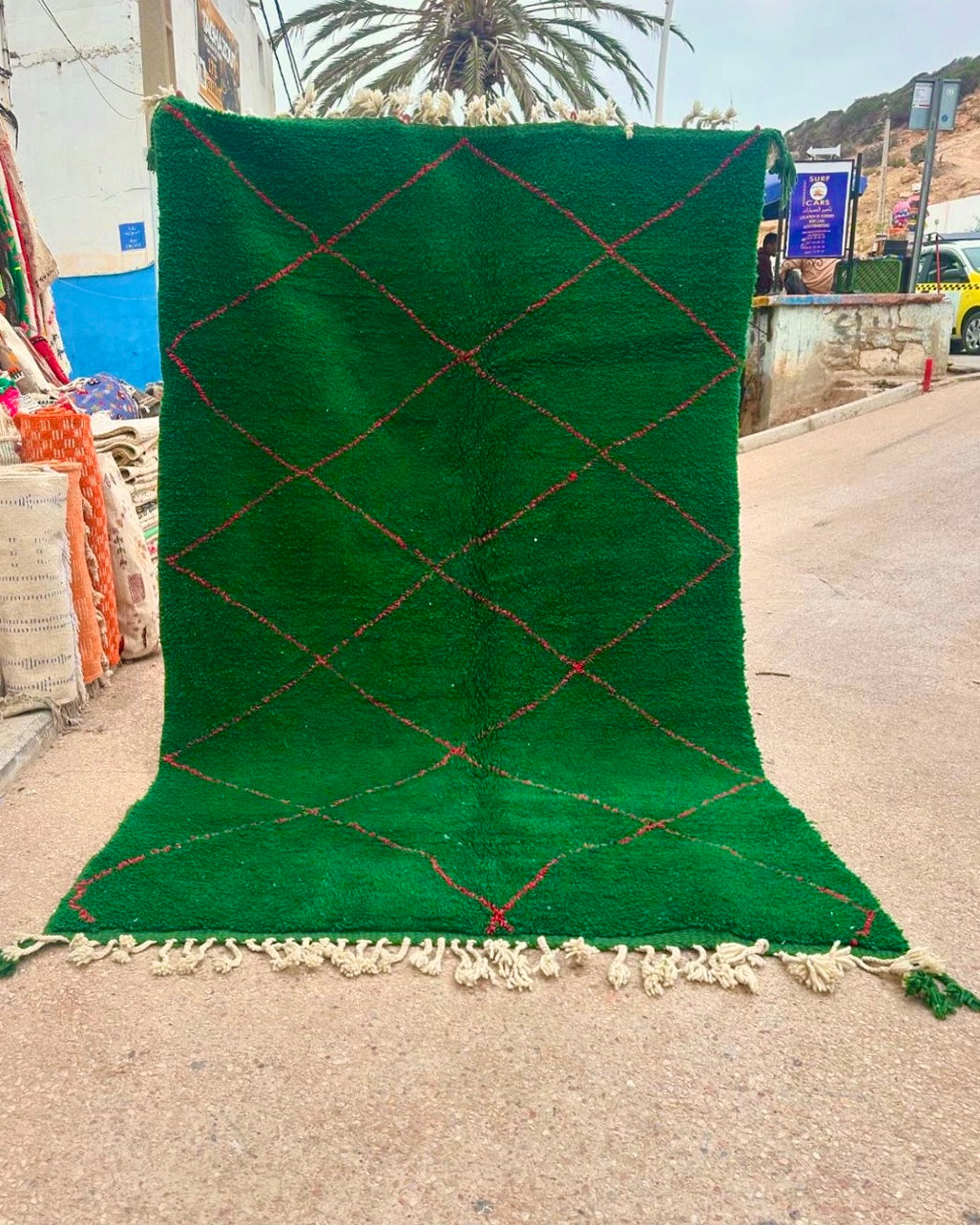 Beni Ouarain Rug size 270 x 170 cm || 8.85 x 5.57 ft