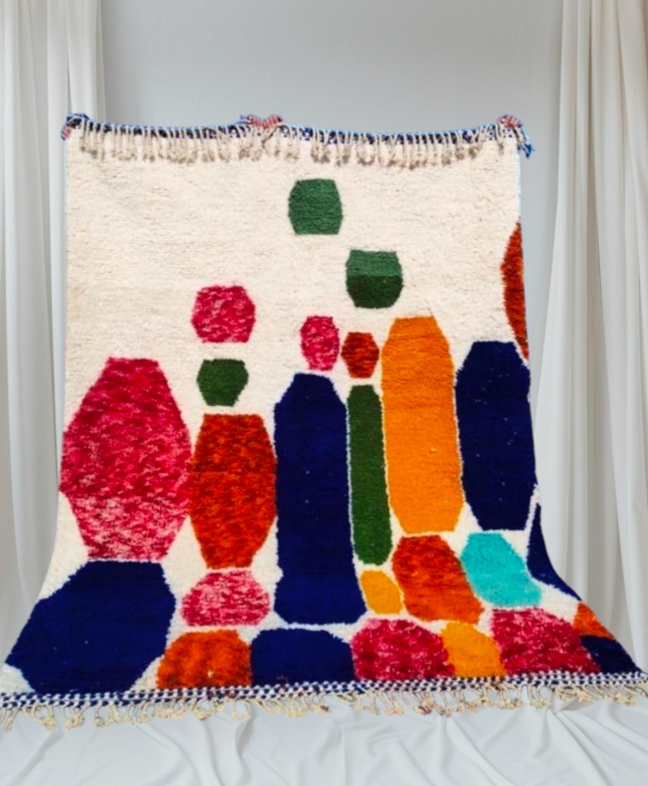 Carpet Beni Ouarain Rug LARGE size 300 x 200 cm || 9.84 x 6.56 ft