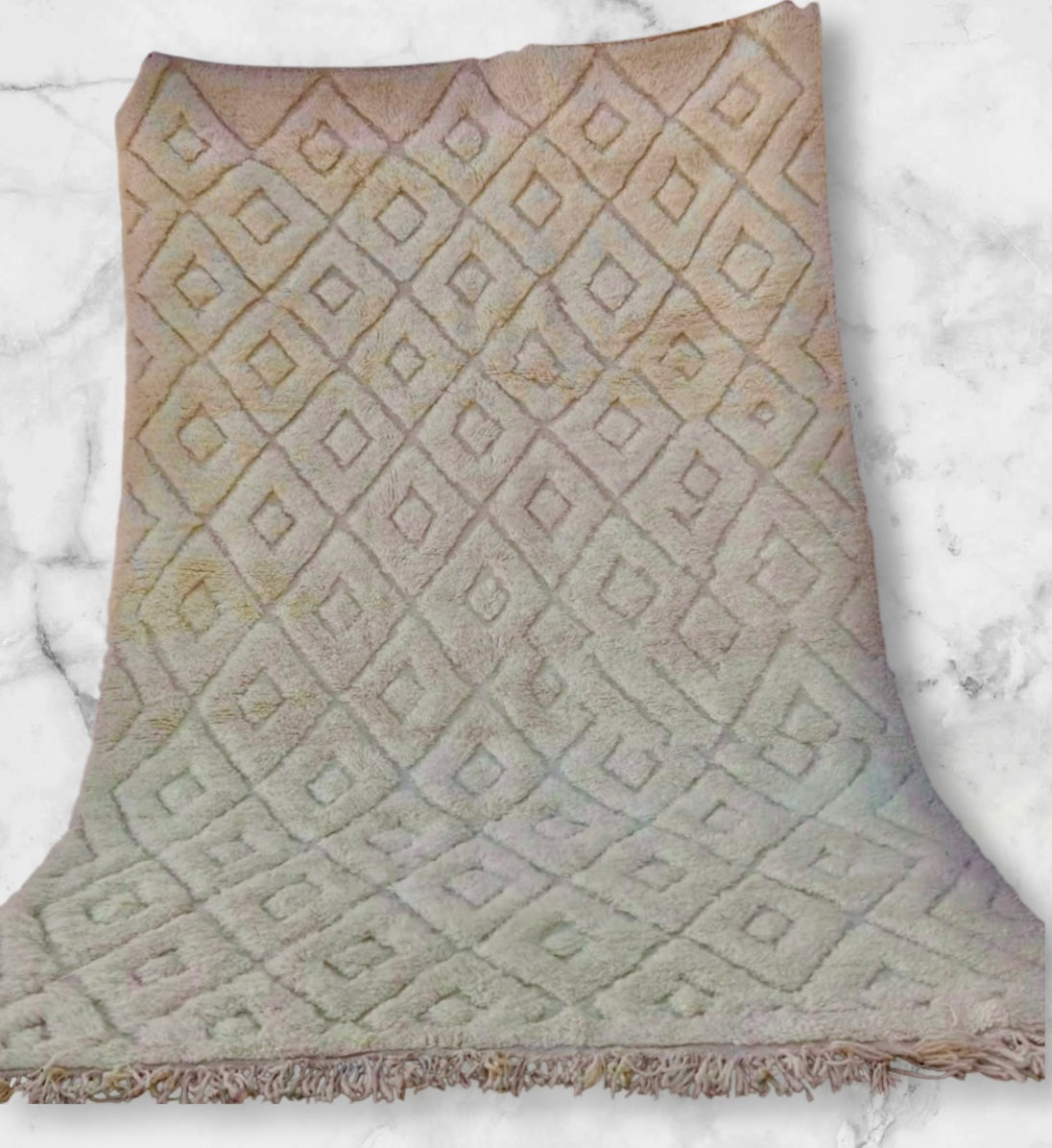 Carpet Beni Ouarain Rug LARGE size 300 x 200 cm || 9.84 x 6.56 ft