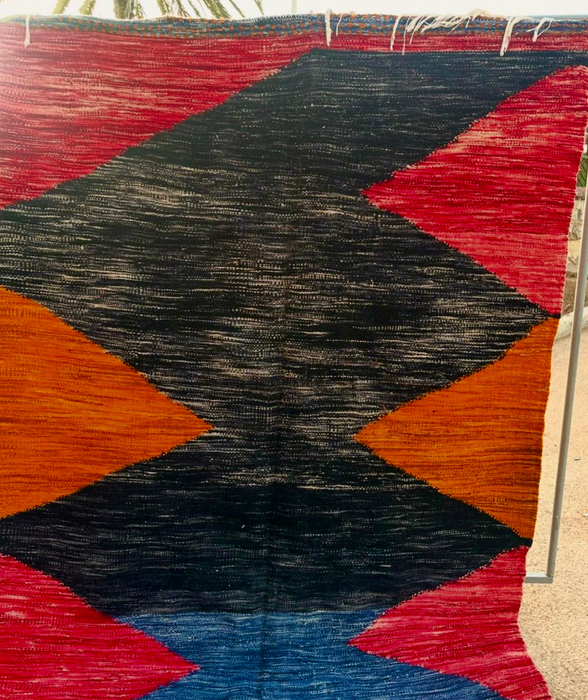 Carpet kelim size size 300 x 200 cm || 9.84 x 6.56 ft