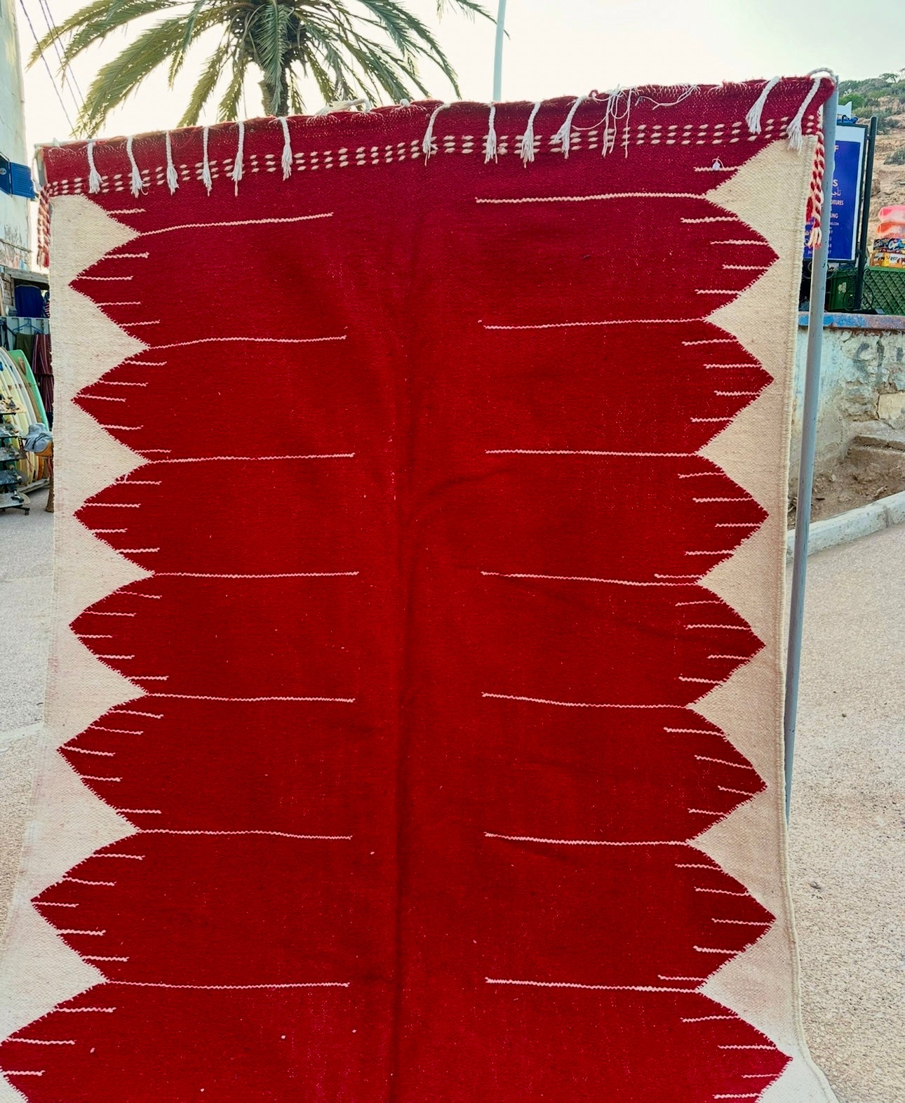 Carpet kelim size size 300 x 200 cm || 9.84 x 6.56 ft