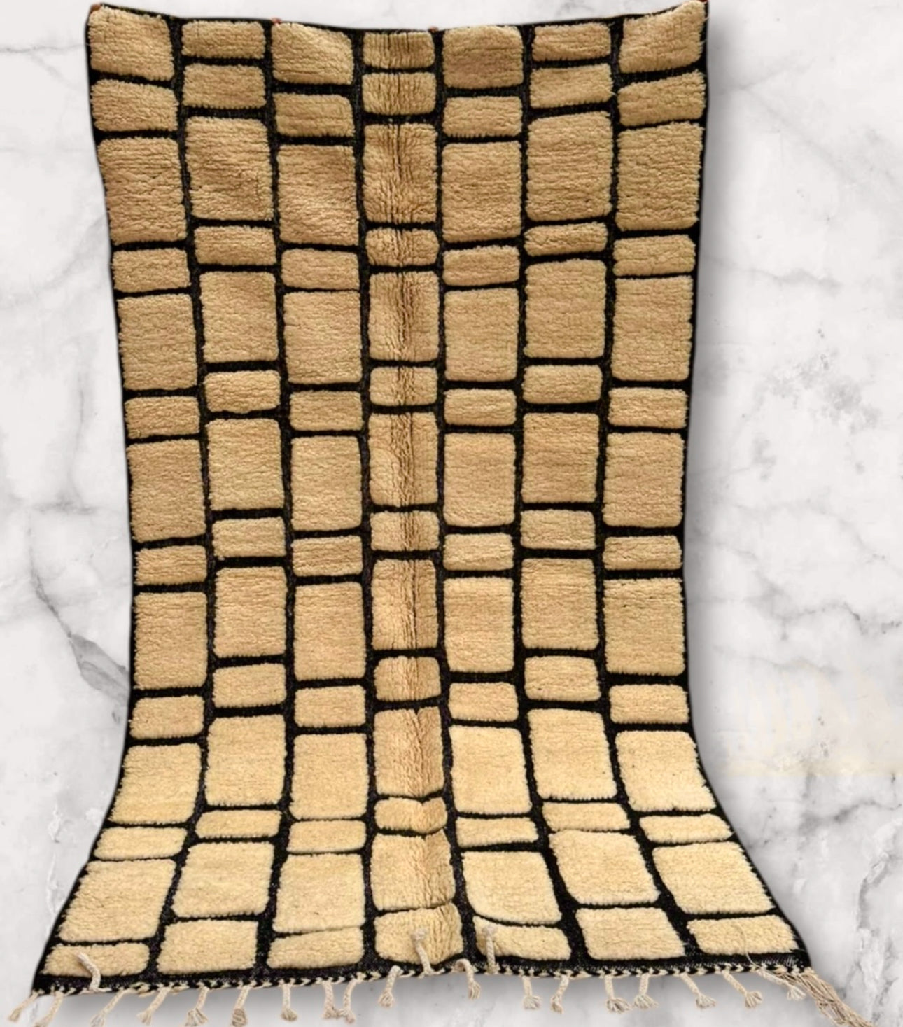 Beni Ouarain Rug size 250 x 150 cm || 8.2 x 4.92 ft