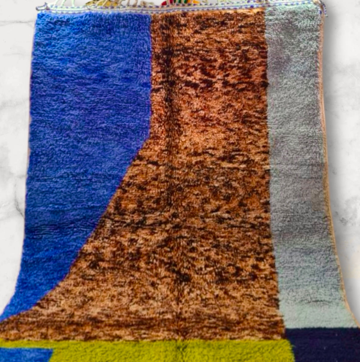 Beni Ouarain Rug size 250 x 150 cm || 8.2 x 4.92 ft