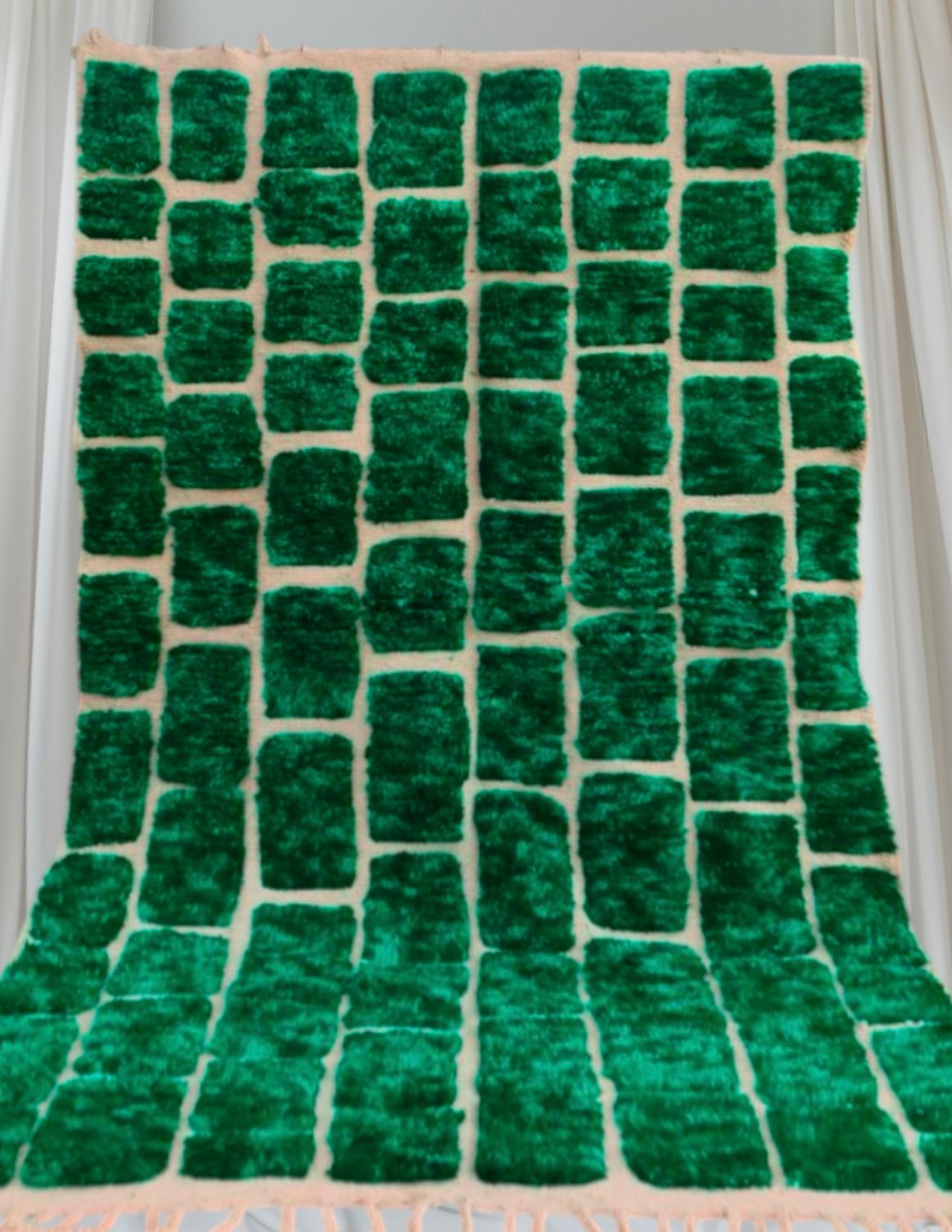 Beni Ouarain Rug size 250 x 150 cm || 8.2 x 4.92 ft