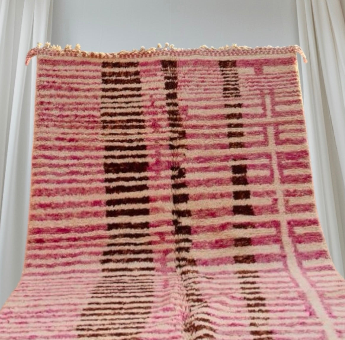 Carpet Beni Ouarain Rug LARGE size 300 x 200 cm || 9.84 x 6.56 ft