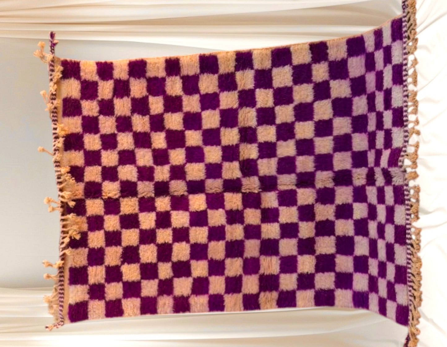 Beni Ouarain Rug size 250 x 150 cm || 8.2 x 4.92 ft