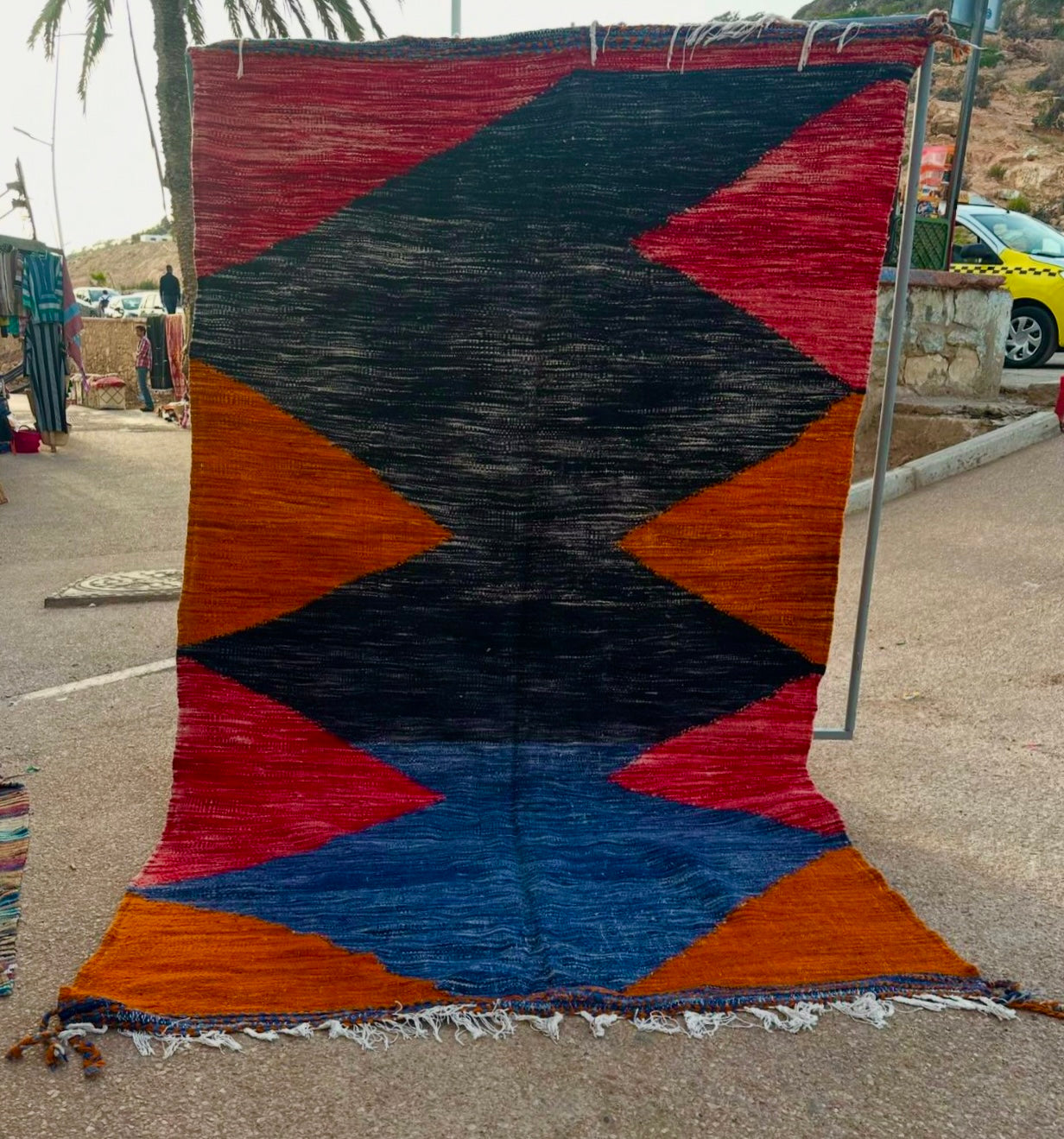 Carpet kelim size size 300 x 200 cm || 9.84 x 6.56 ft