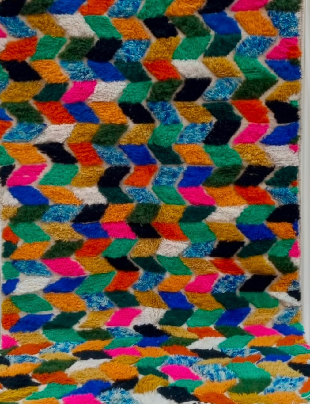 Beni Ouarain Rug size 250 x 150 cm || 8.2 x 4.92 ft