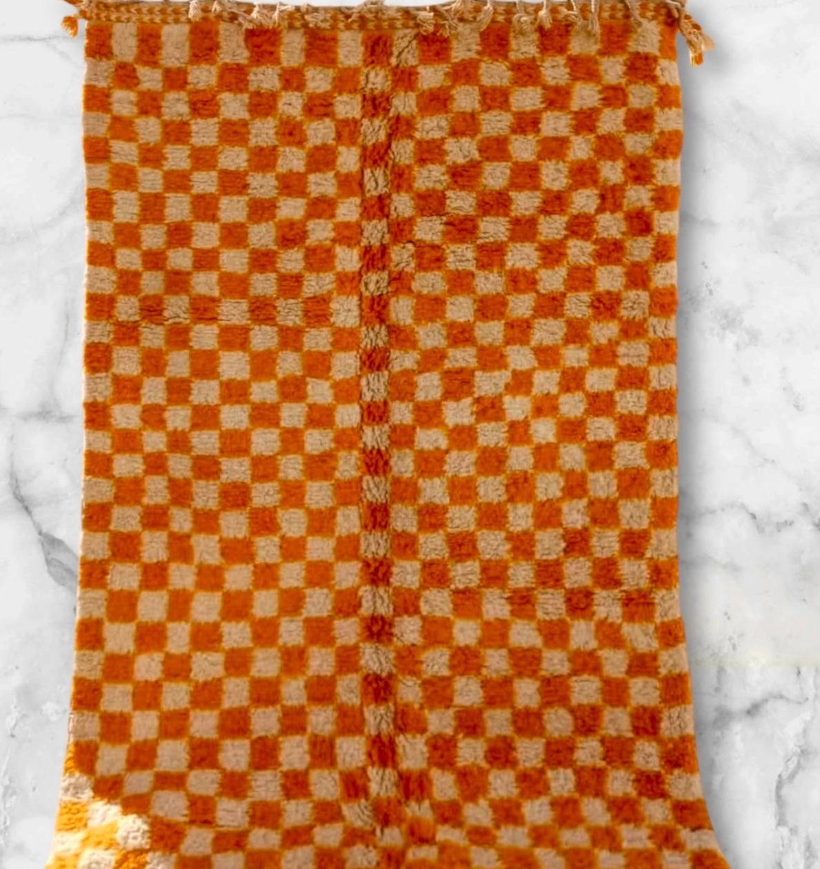 Beni Ouarain Rug size 250 x 150 cm || 8.2 x 4.92 ft