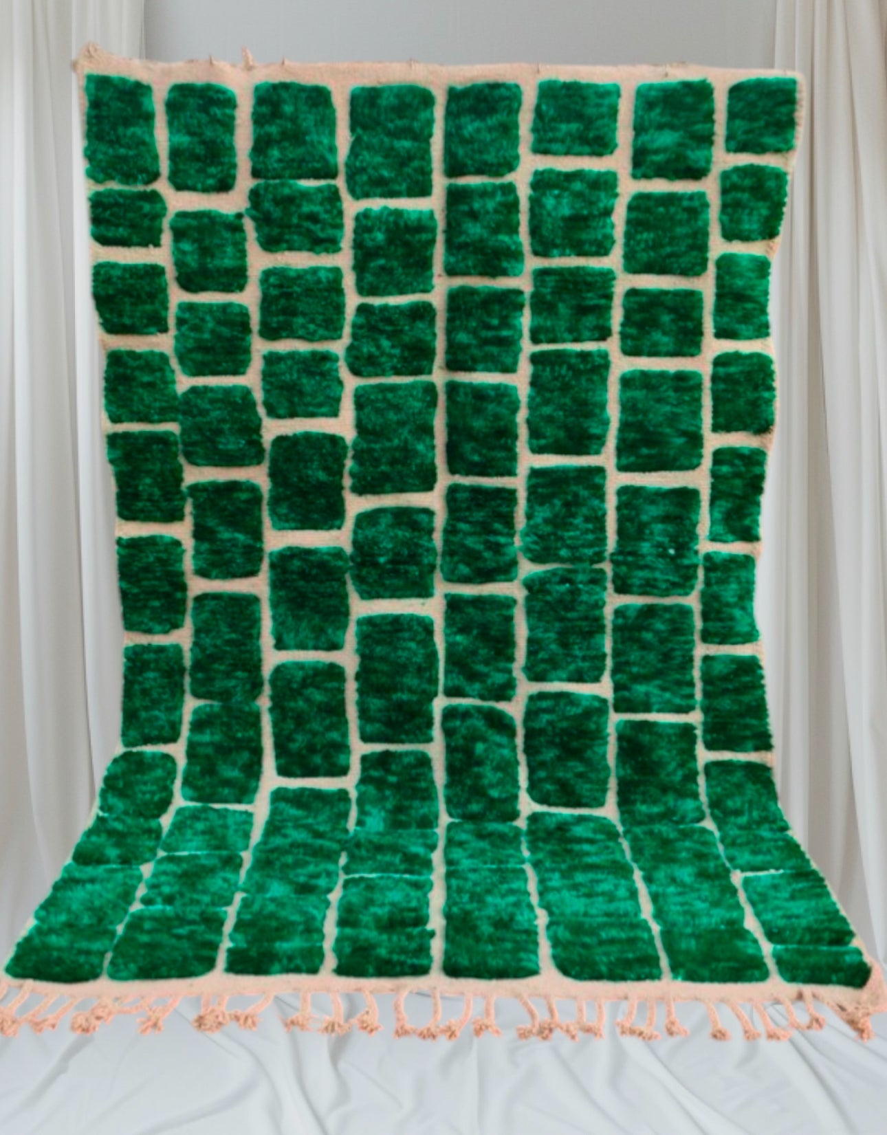 Beni Ouarain Rug size 250 x 150 cm || 8.2 x 4.92 ft