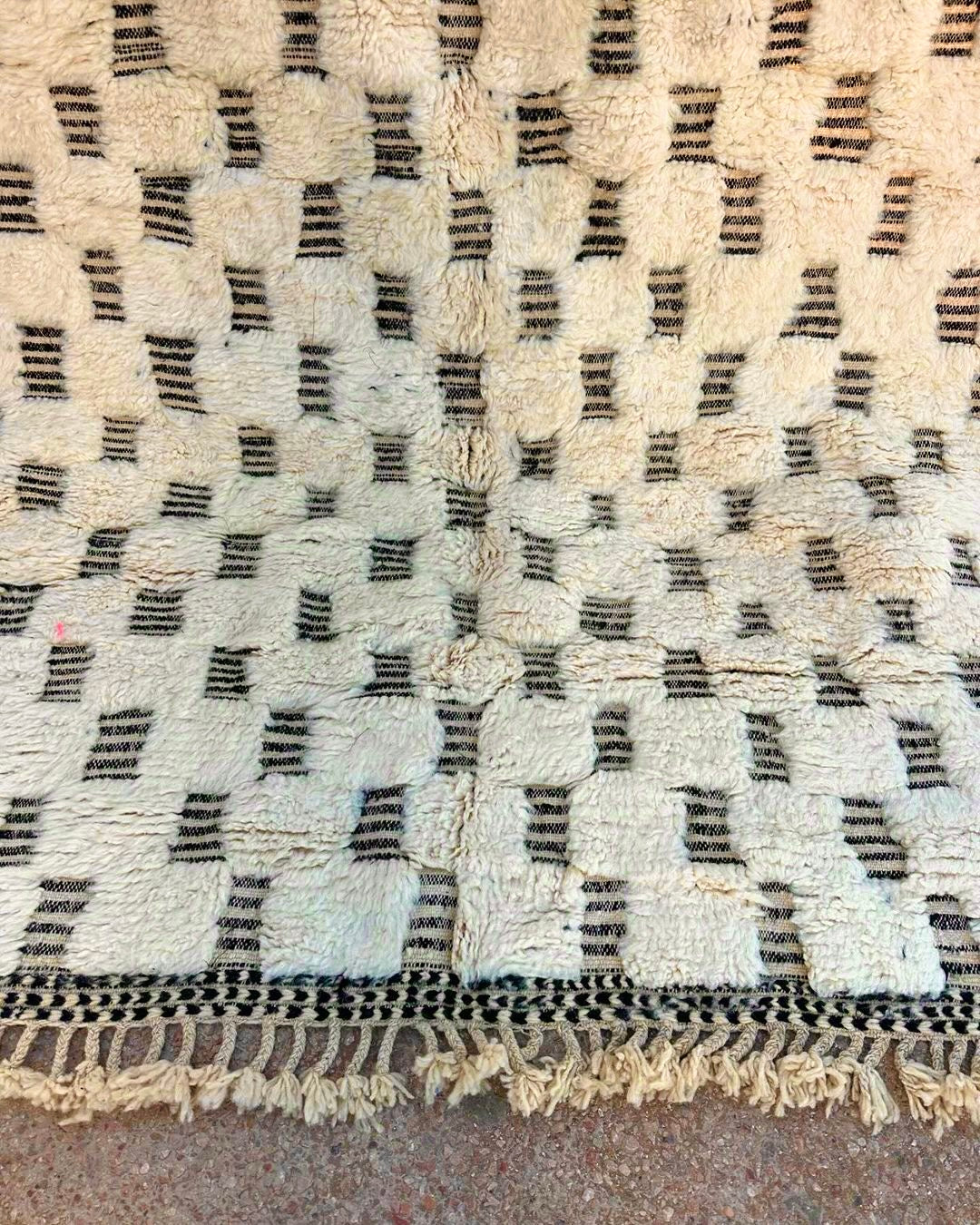 Carpet Beni Ouarain Rug LARGE size 300 x 200 cm || 9.84 x 6.56 ft