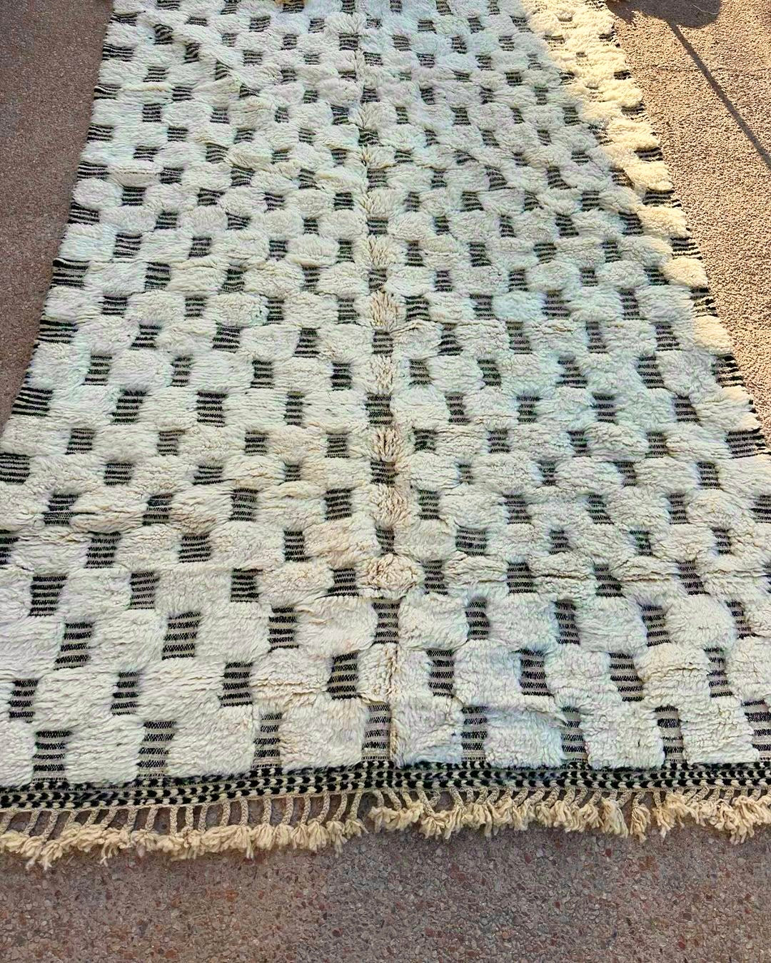 Carpet Beni Ouarain Rug LARGE size 300 x 200 cm || 9.84 x 6.56 ft